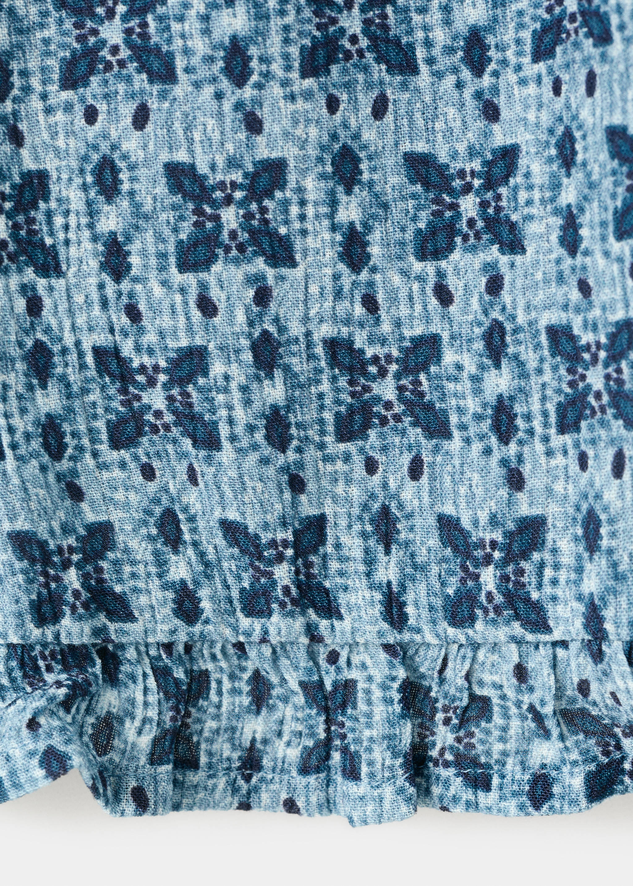 Printed ruffle top - Details of the article 0