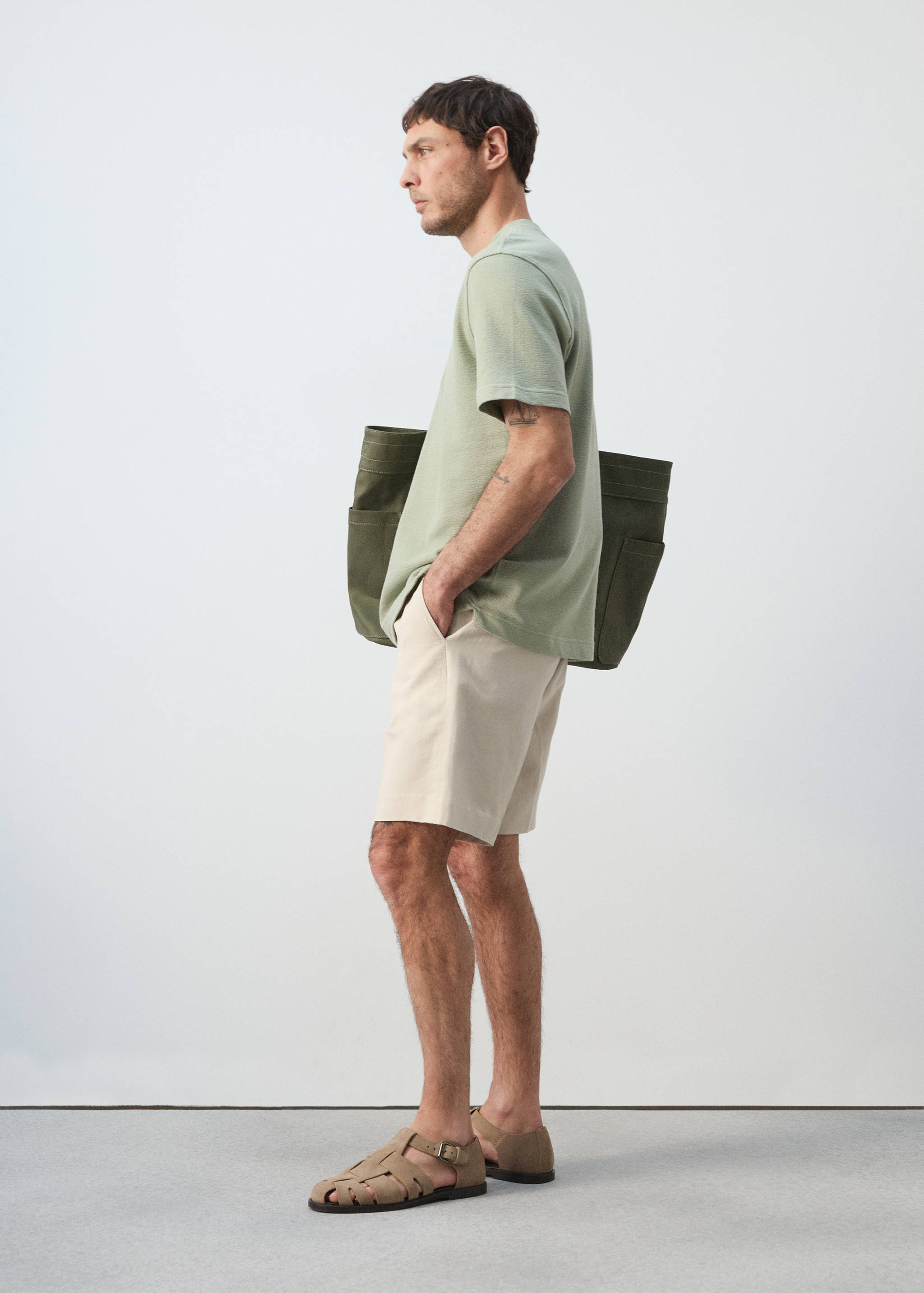 100% cotton T-shirt regular fit - Details of the article 6