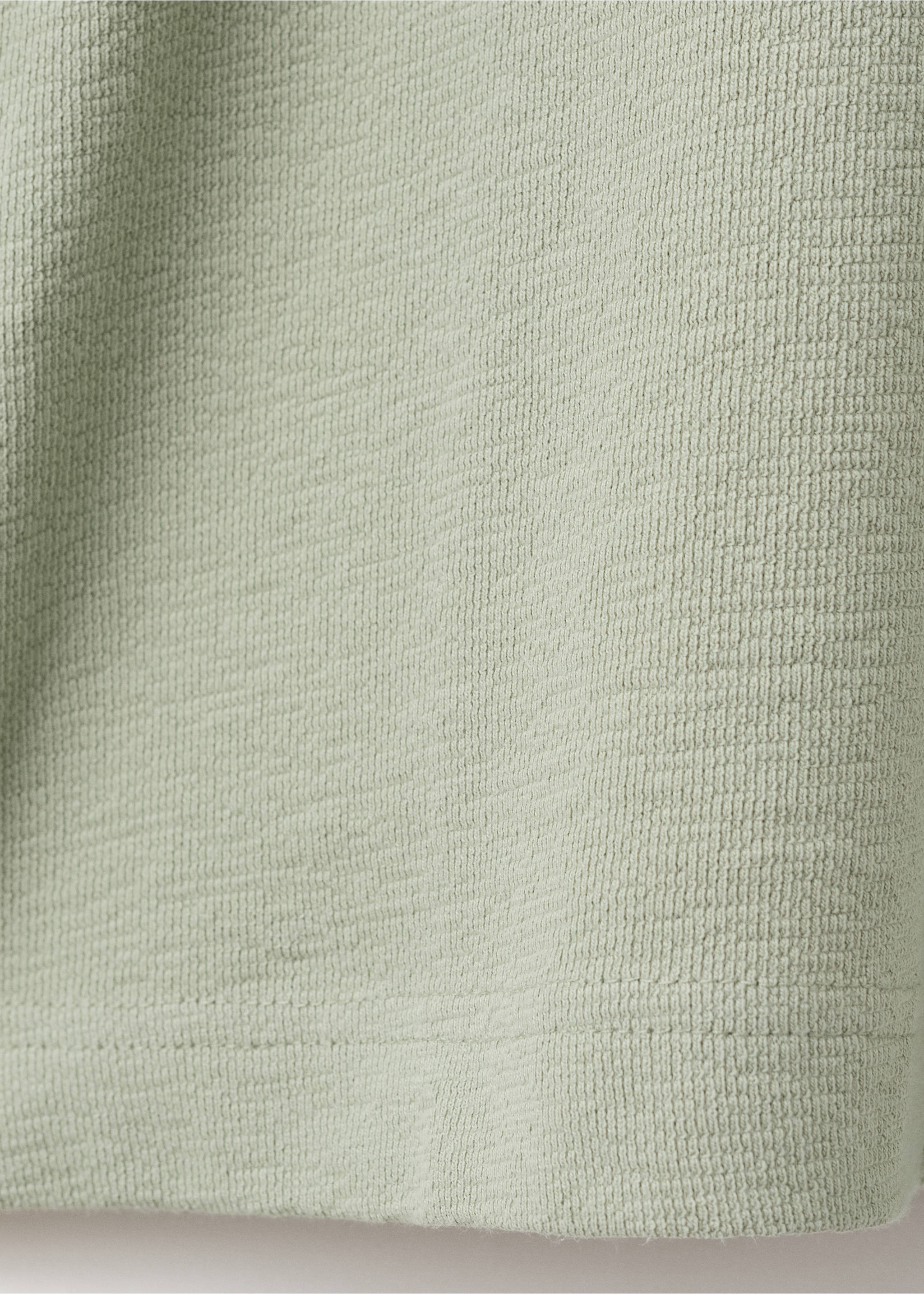 100% cotton T-shirt regular fit - Details of the article 0, Mint Green. Ref: 27045964-00.
