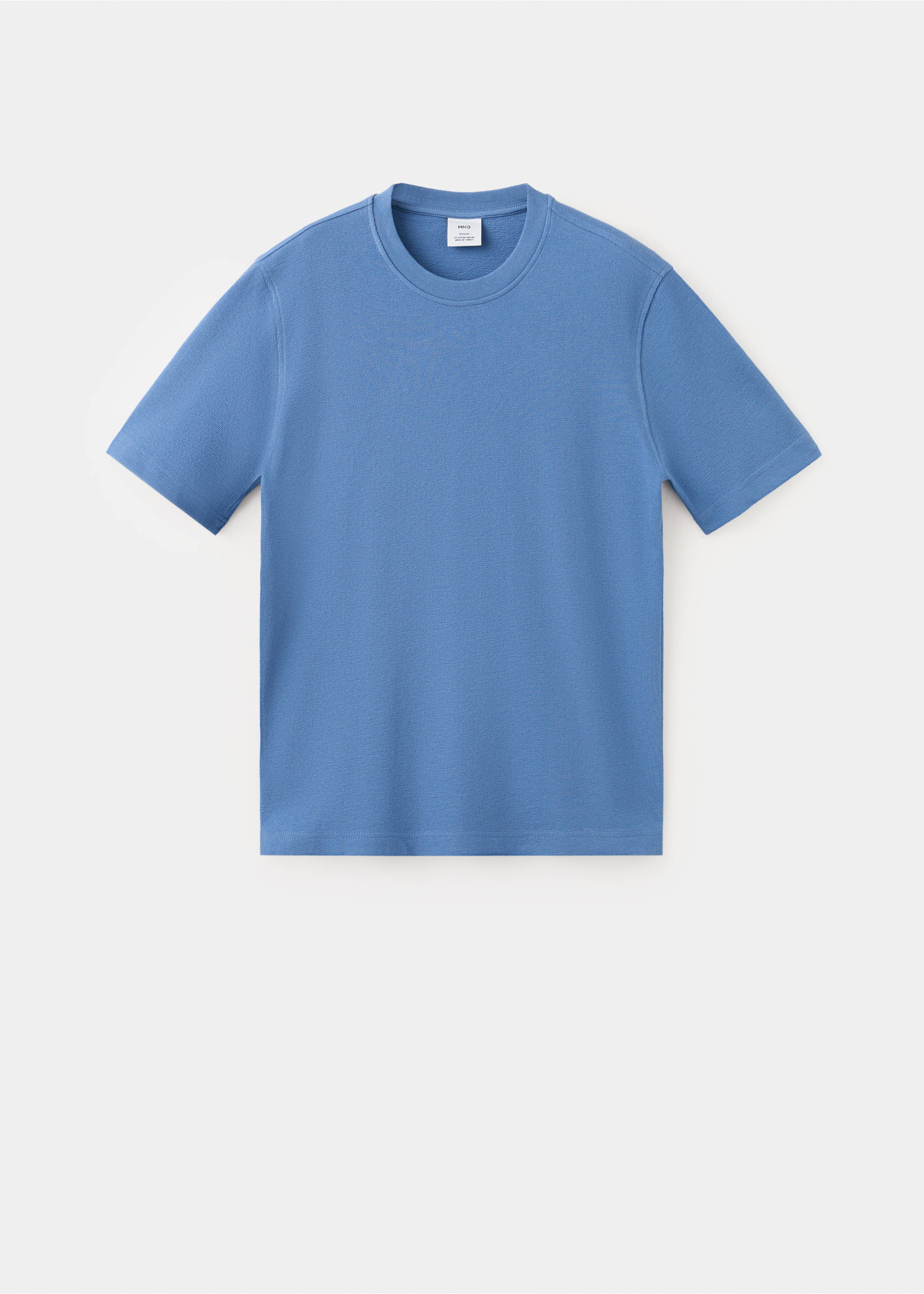 100% cotton T-shirt regular fit - Article without model, China Blue. Ref: 27045964-00.