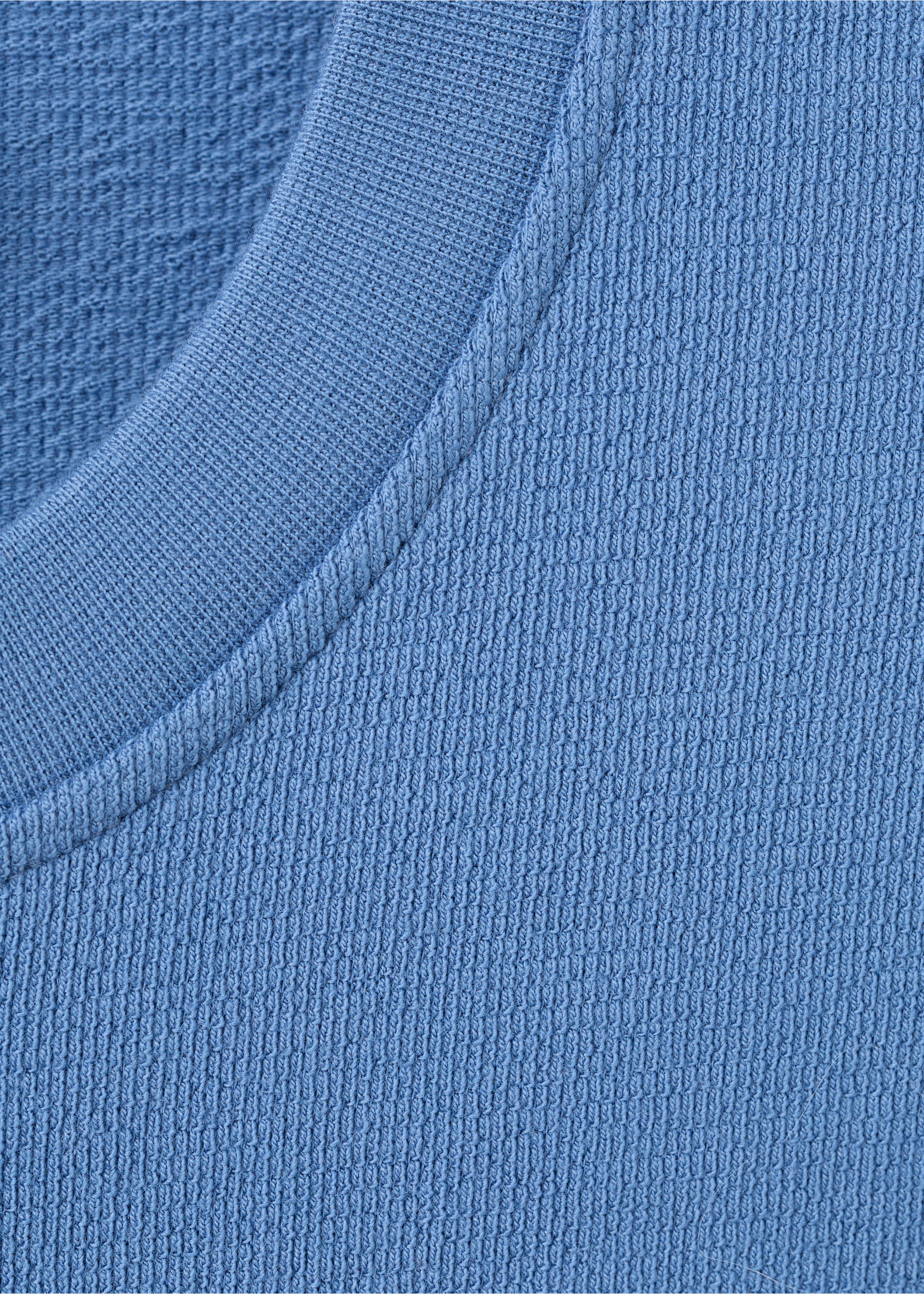 100% cotton T-shirt regular fit - Details of the article 8, China Blue. Ref: 27045964-00.