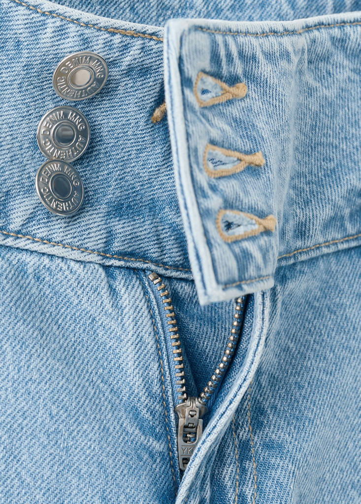 Low waist jeans — Medium Blue