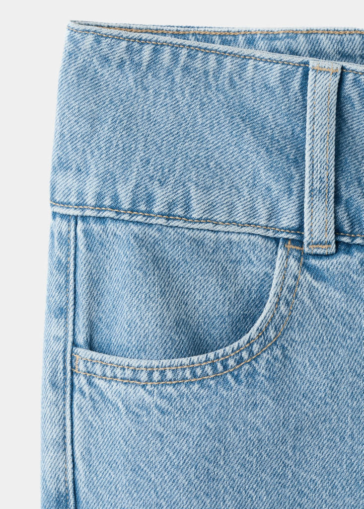 Low waist jeans — Medium Blue