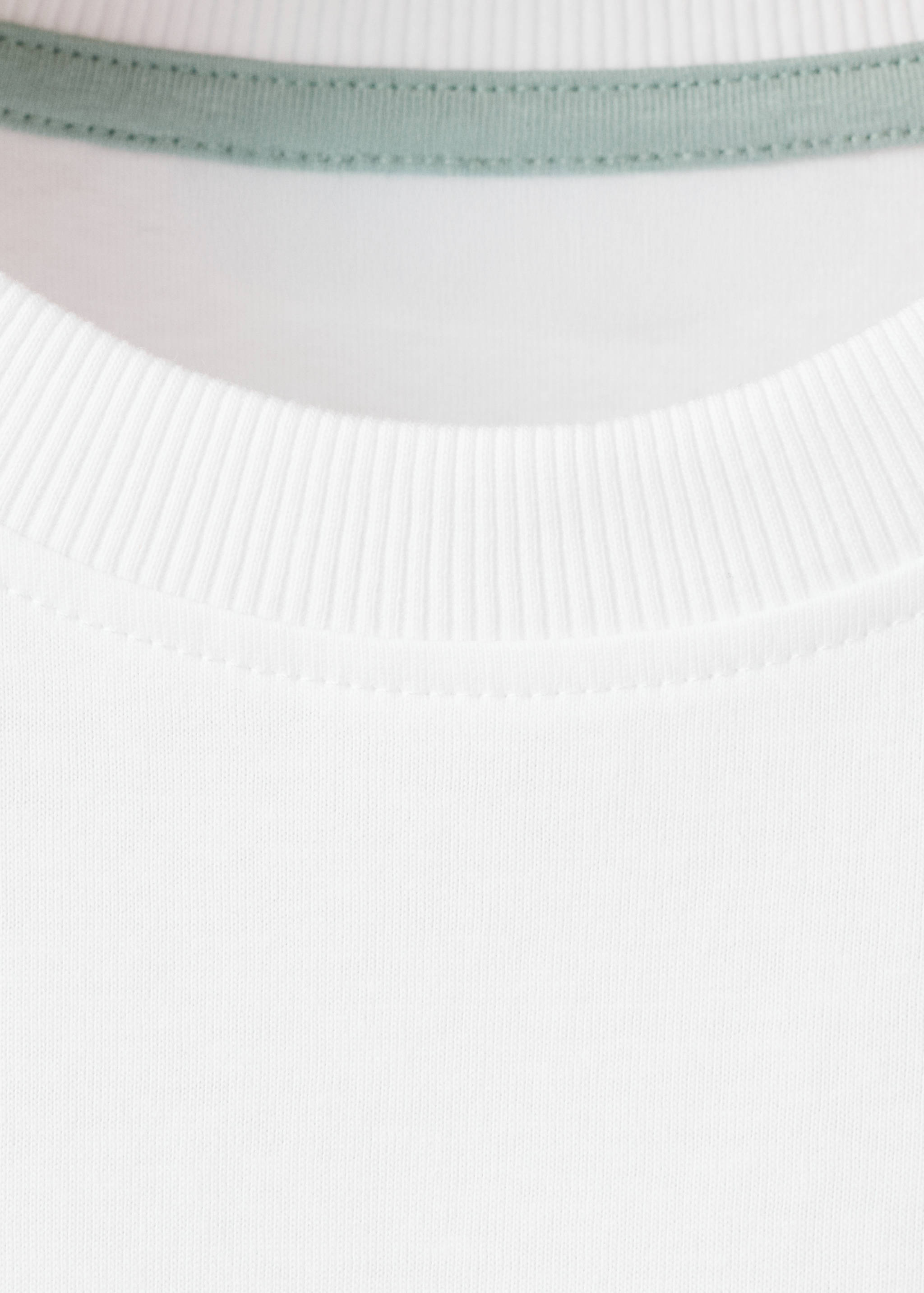 Printed cotton-blend t-shirt - Details of the article 0