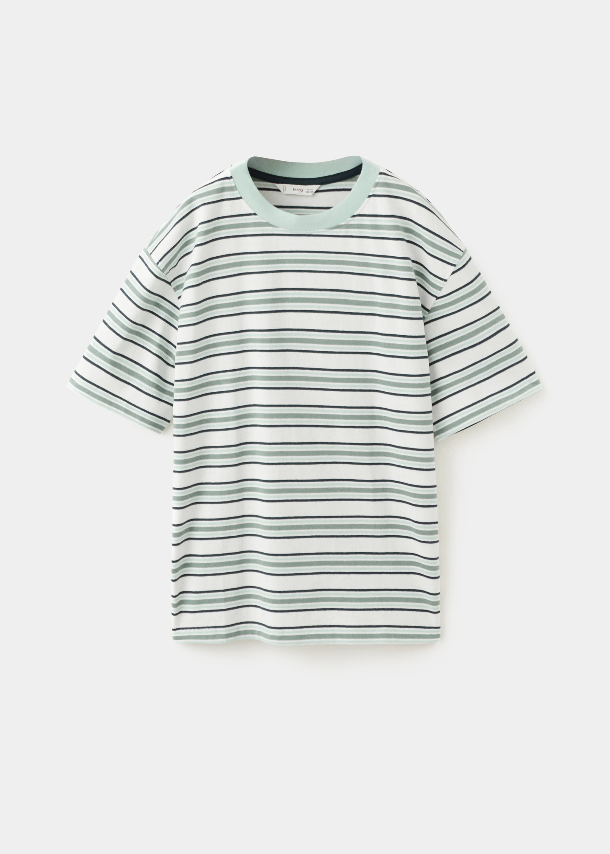 T-shirt coton à rayures - Article sans modèle