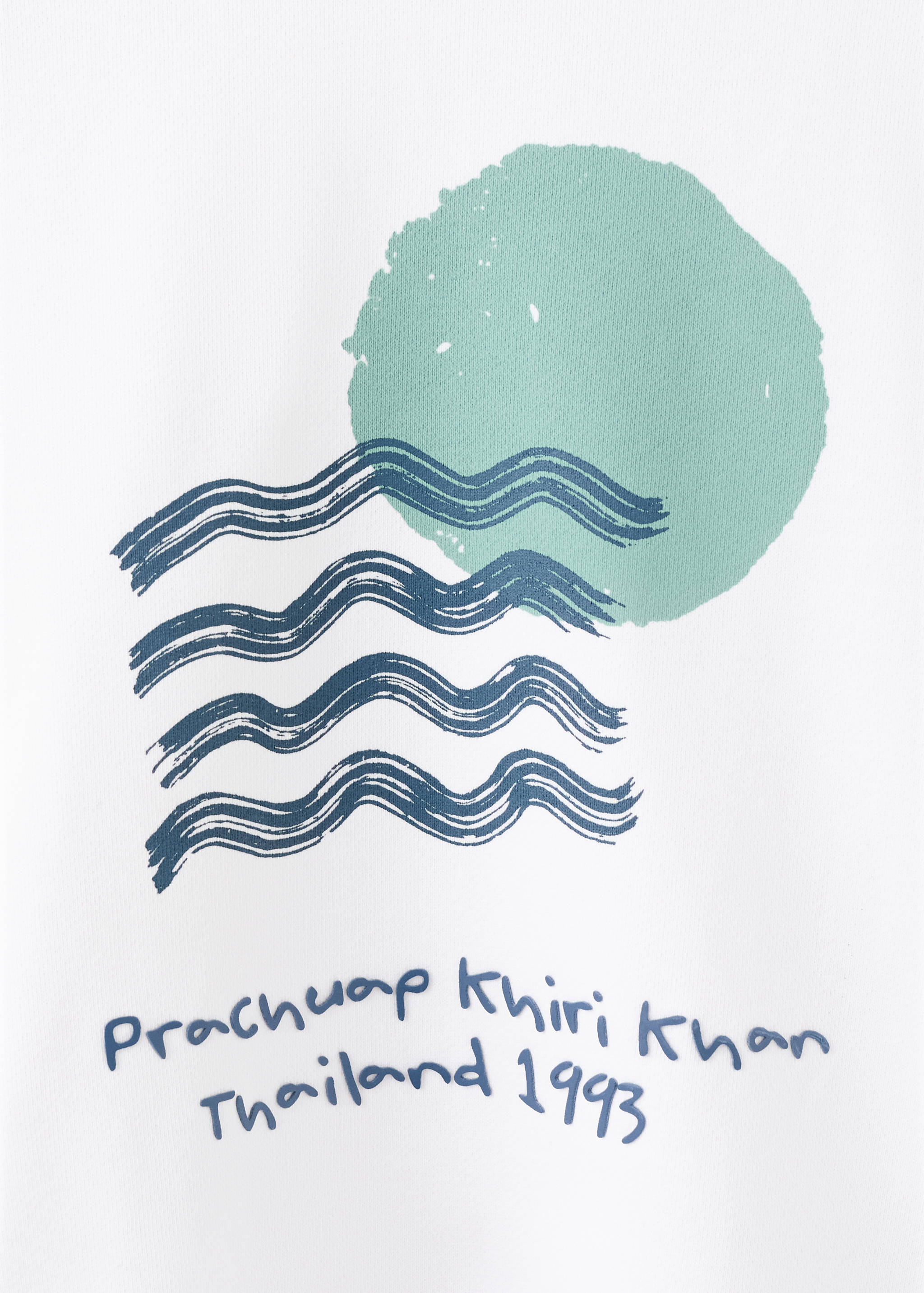 Sudadera algodón texto estampado - Detalle del artículo 0