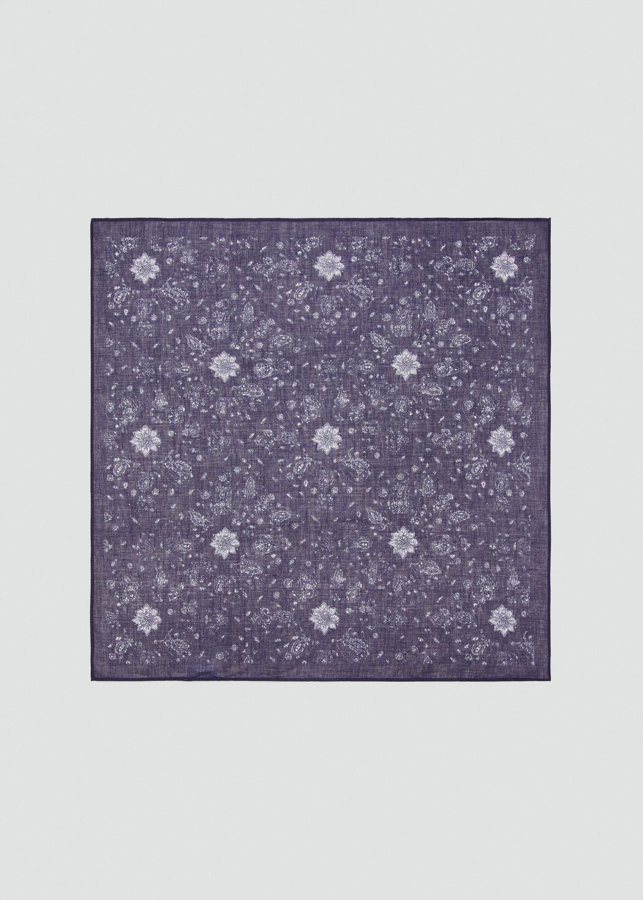 Paisley print scarf - Article without model