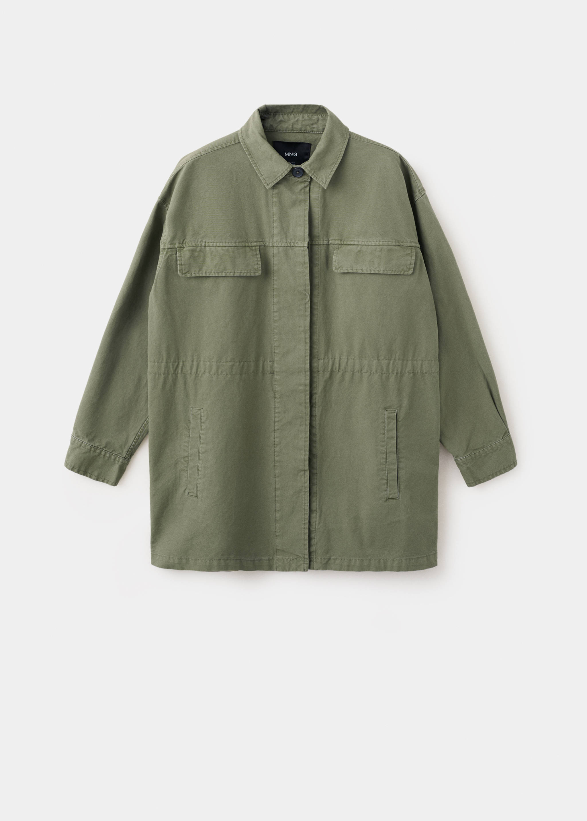 Parka jean oversize - Article sans modèle