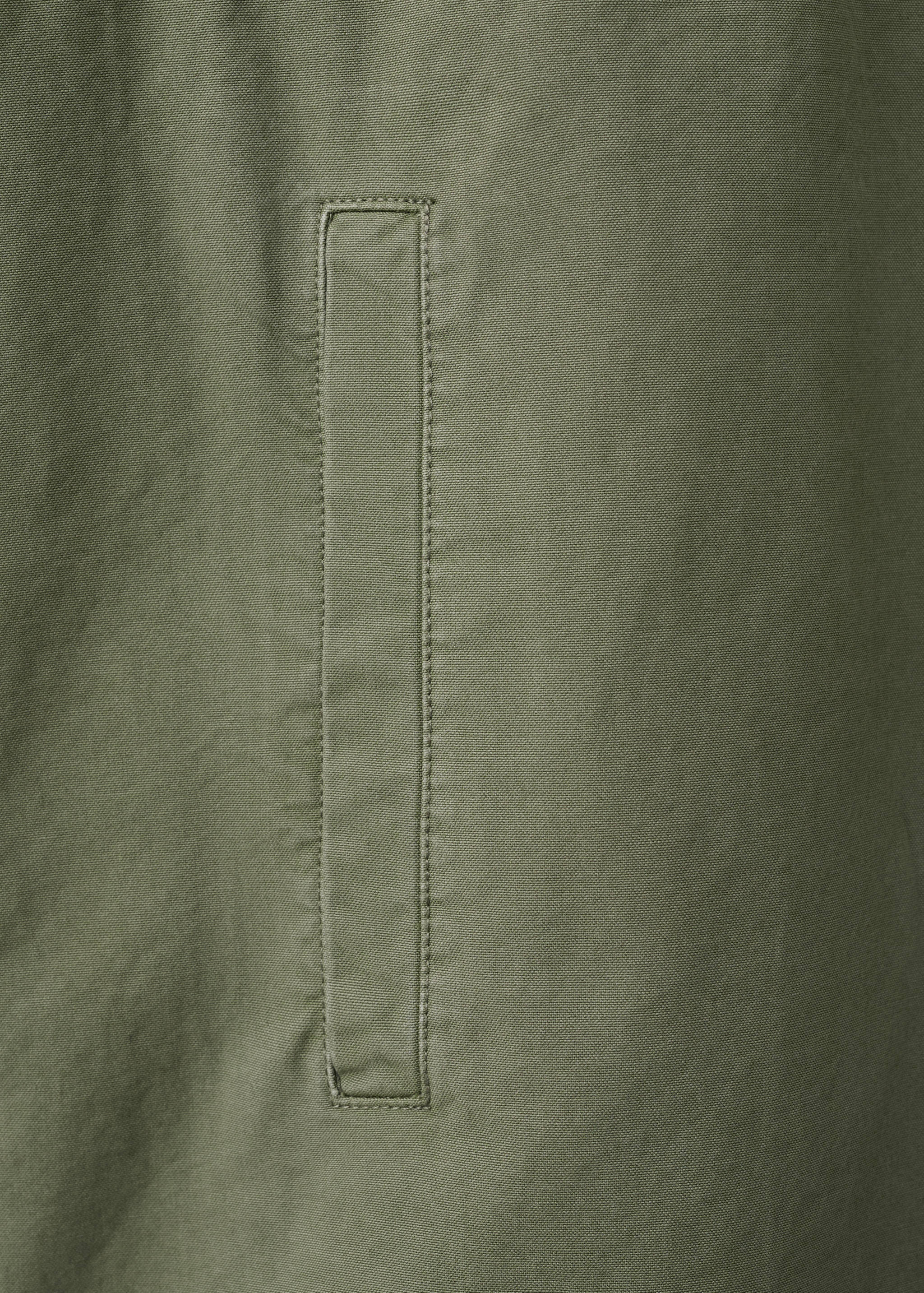 Джинсовая парка оверсайз - Деталь изделия 8