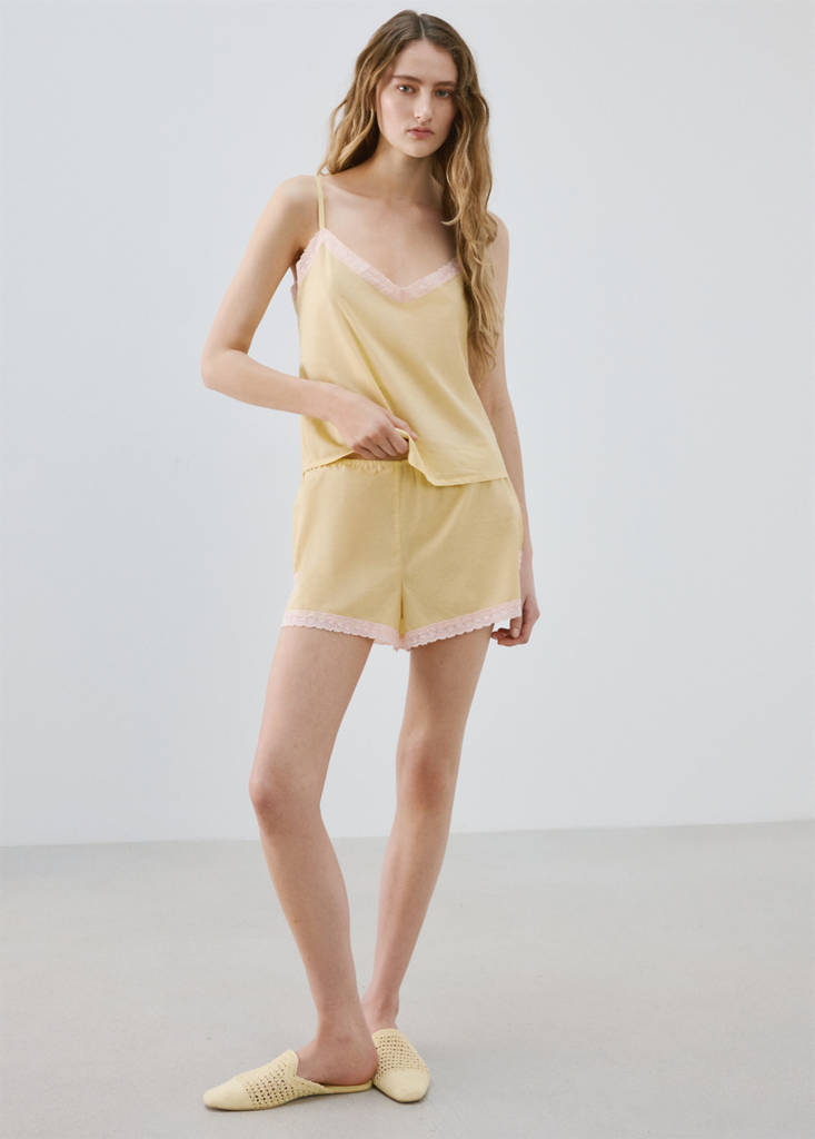 100% cotton pyjama shorts