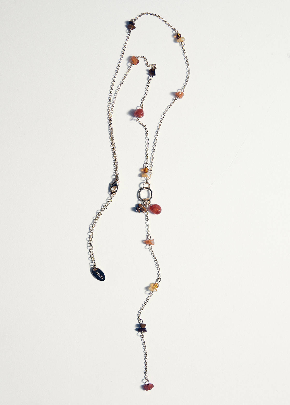 Beads pendant necklace — Gold