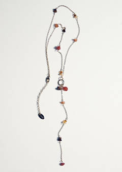 Beads pendant necklace — Gold 4