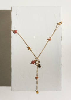 Beads pendant necklace — Gold 1