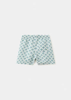 Printed swimming trunks — Aqua Green 3
