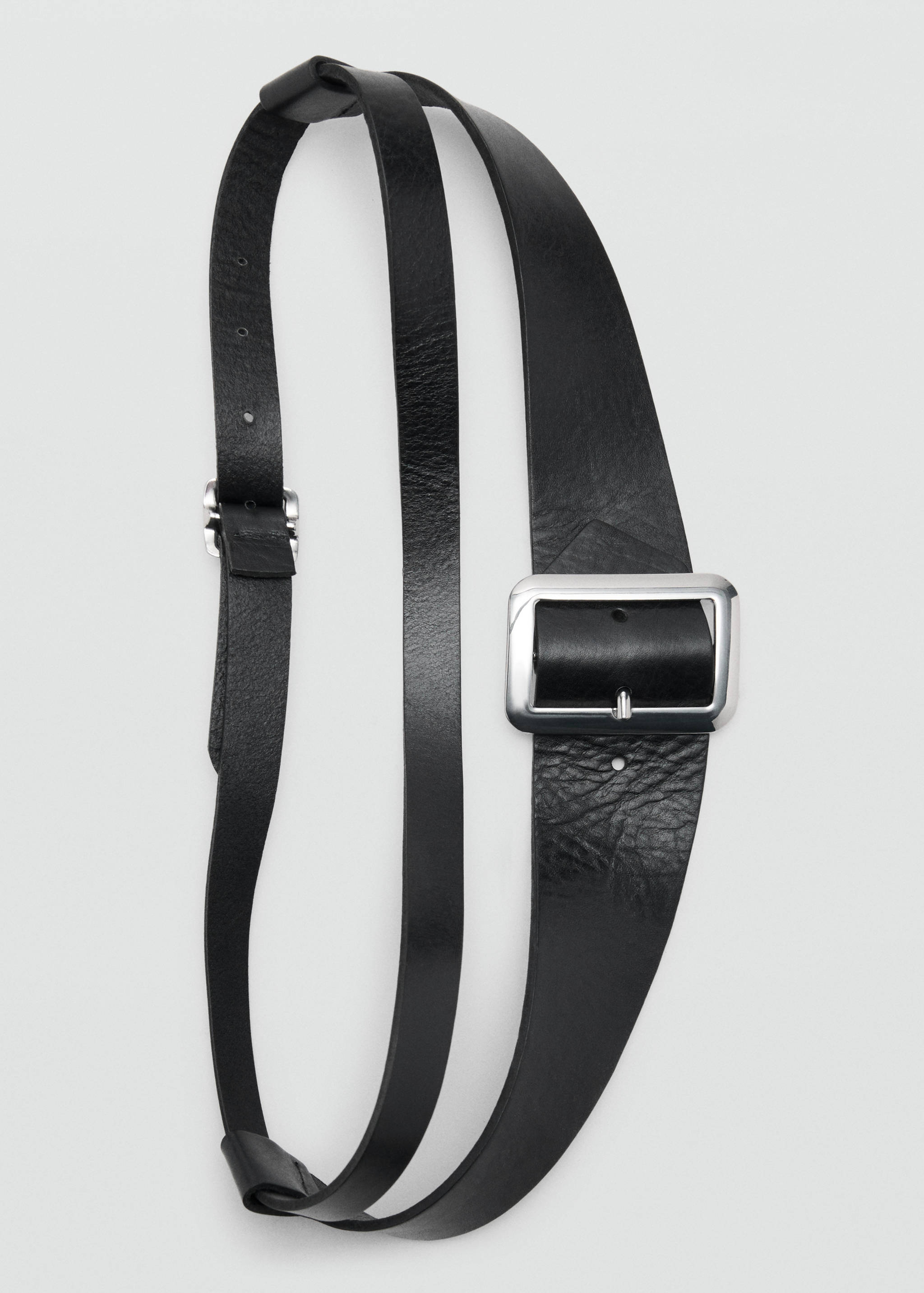 Ceinture à empiècements cuir - Détail de l'article 2