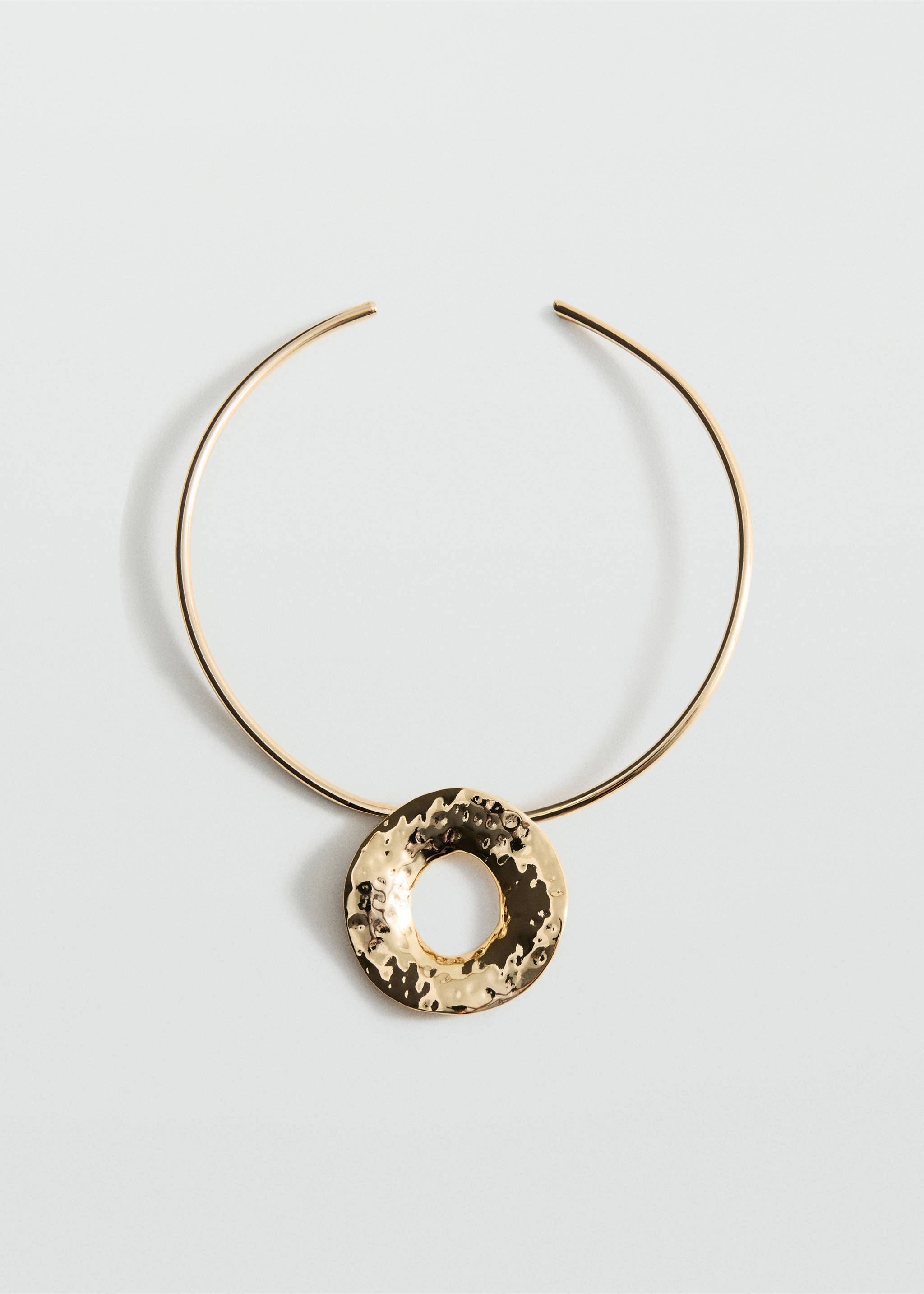 Collar rígido diseño circular - Artículo sin modelo, Oro. Ref: 27045988-00.