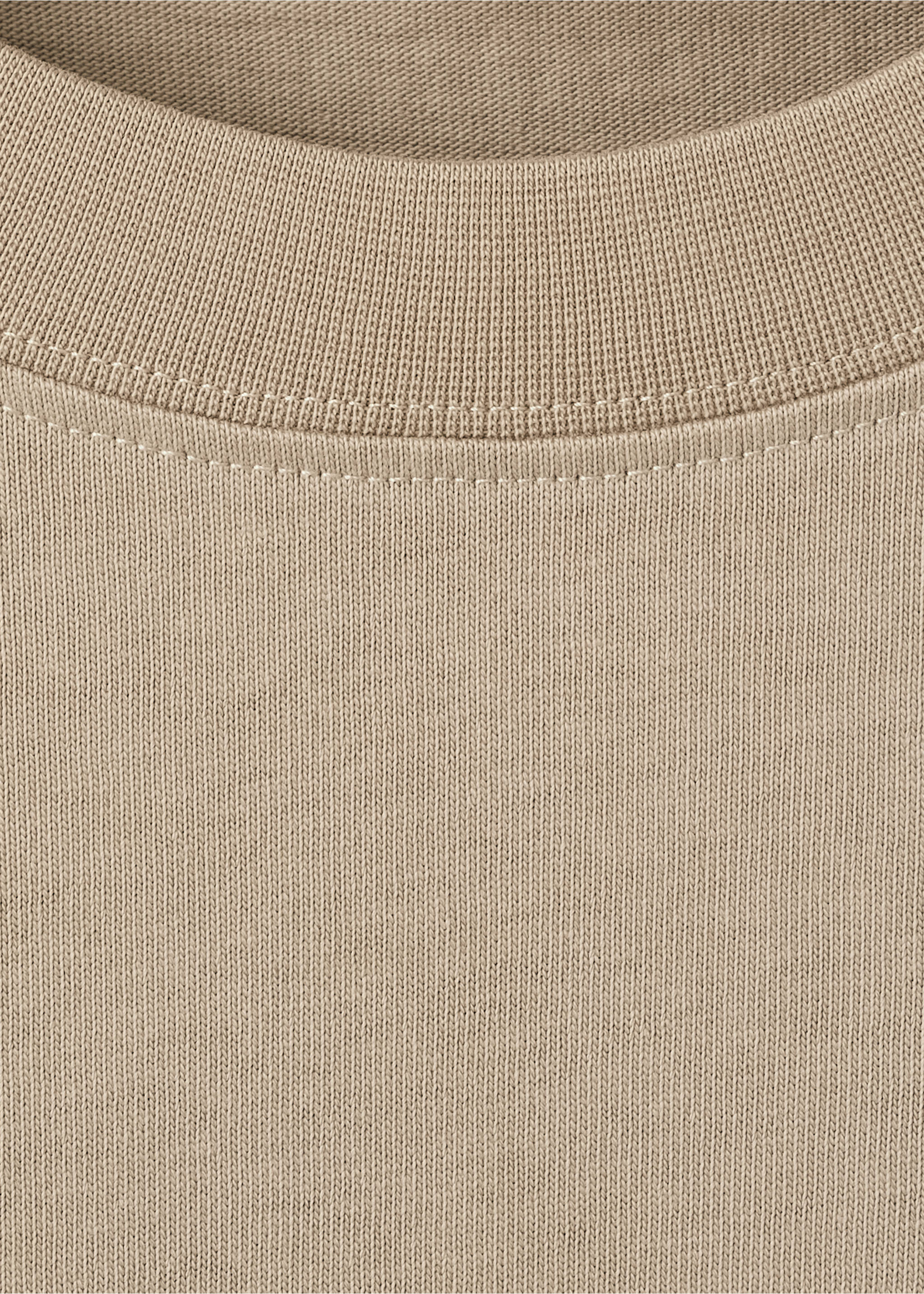 100% cotton printed t-shirt - Details of the article 8, Beige. Ref: 27045990-00.