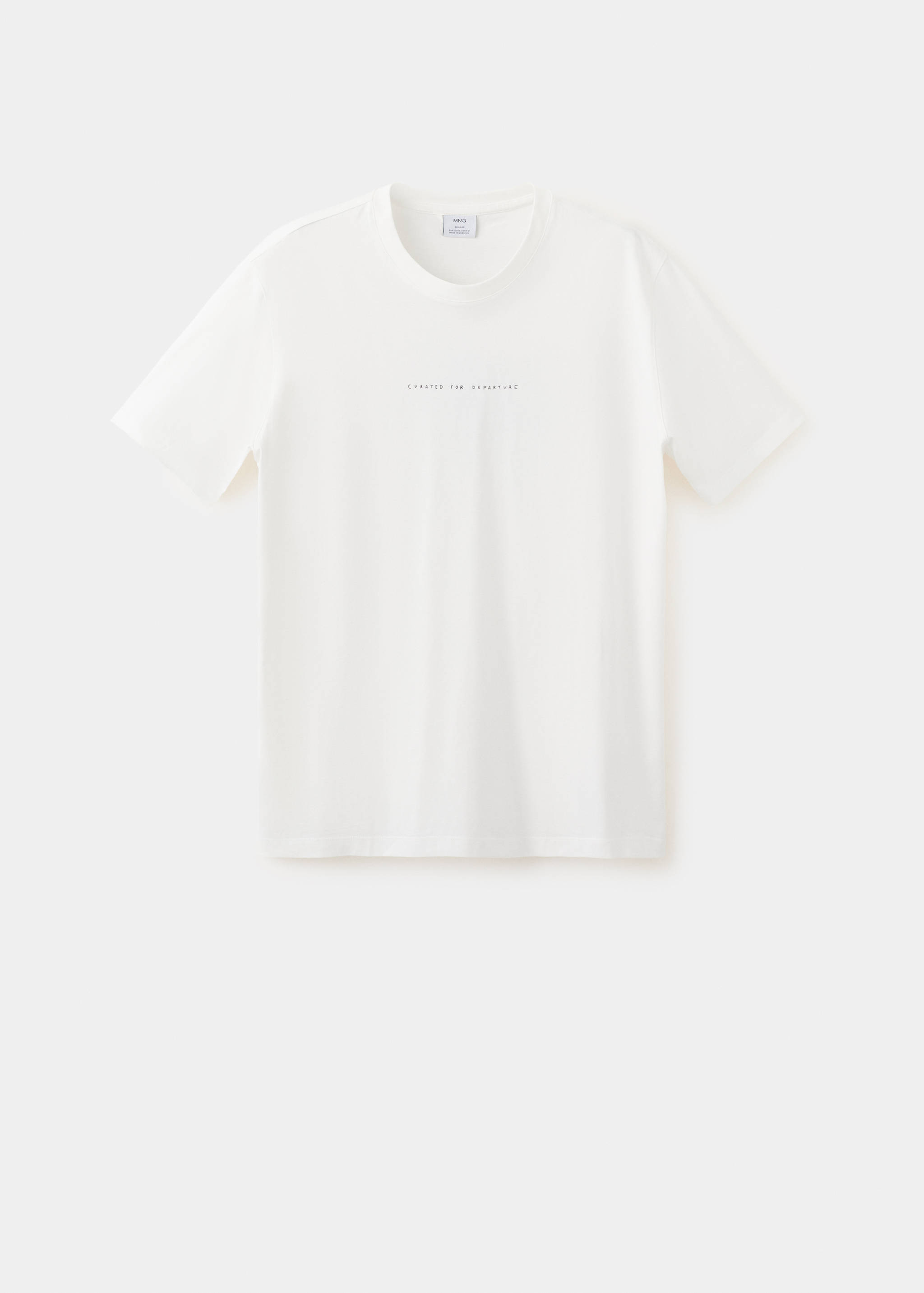 100% cotton graphic tee - Article without model