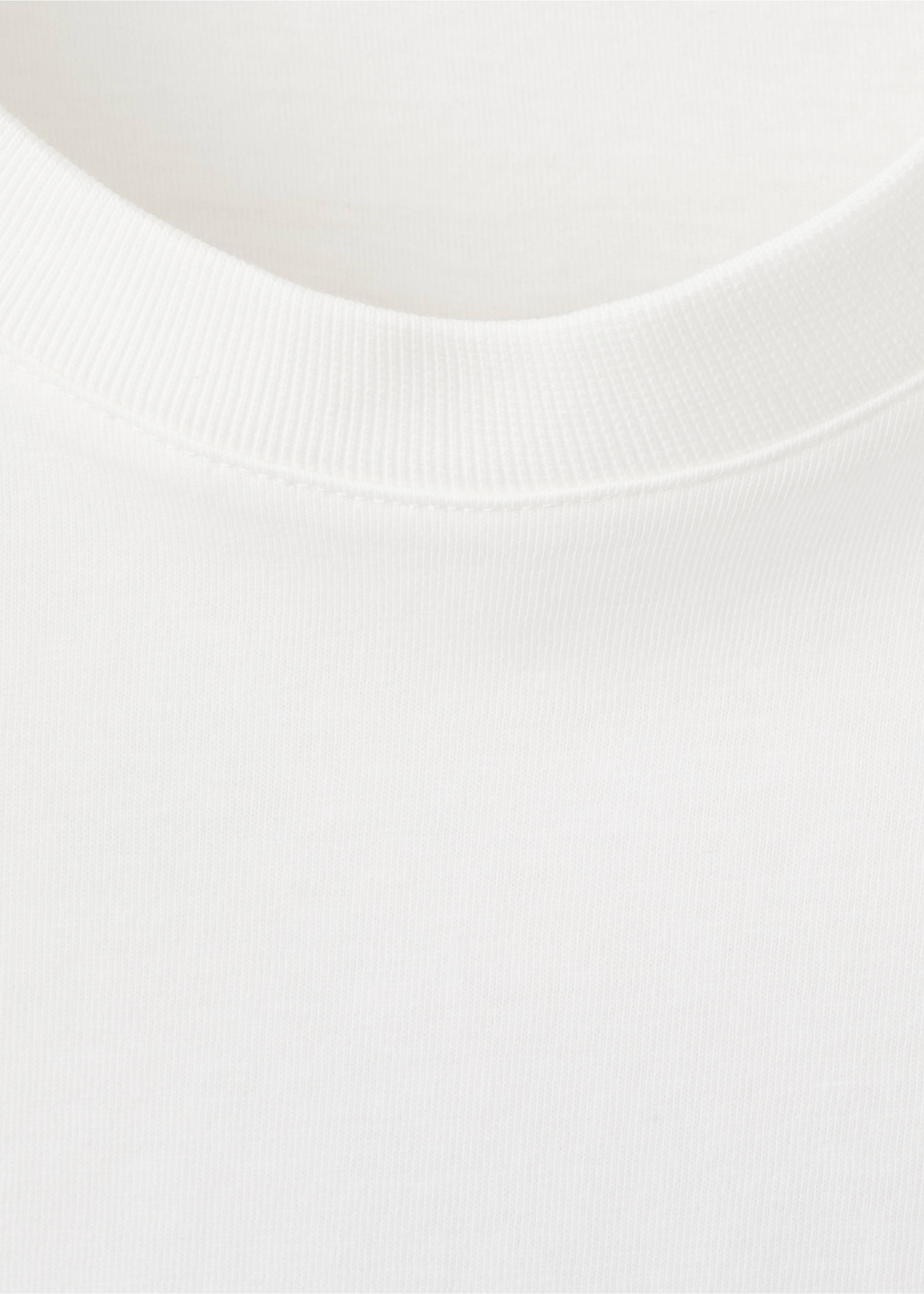 تيشيرت 100% قطن بطبعة رسومية - تفاصيل المنتج 8, أبيض. Ref: 27045998-00.