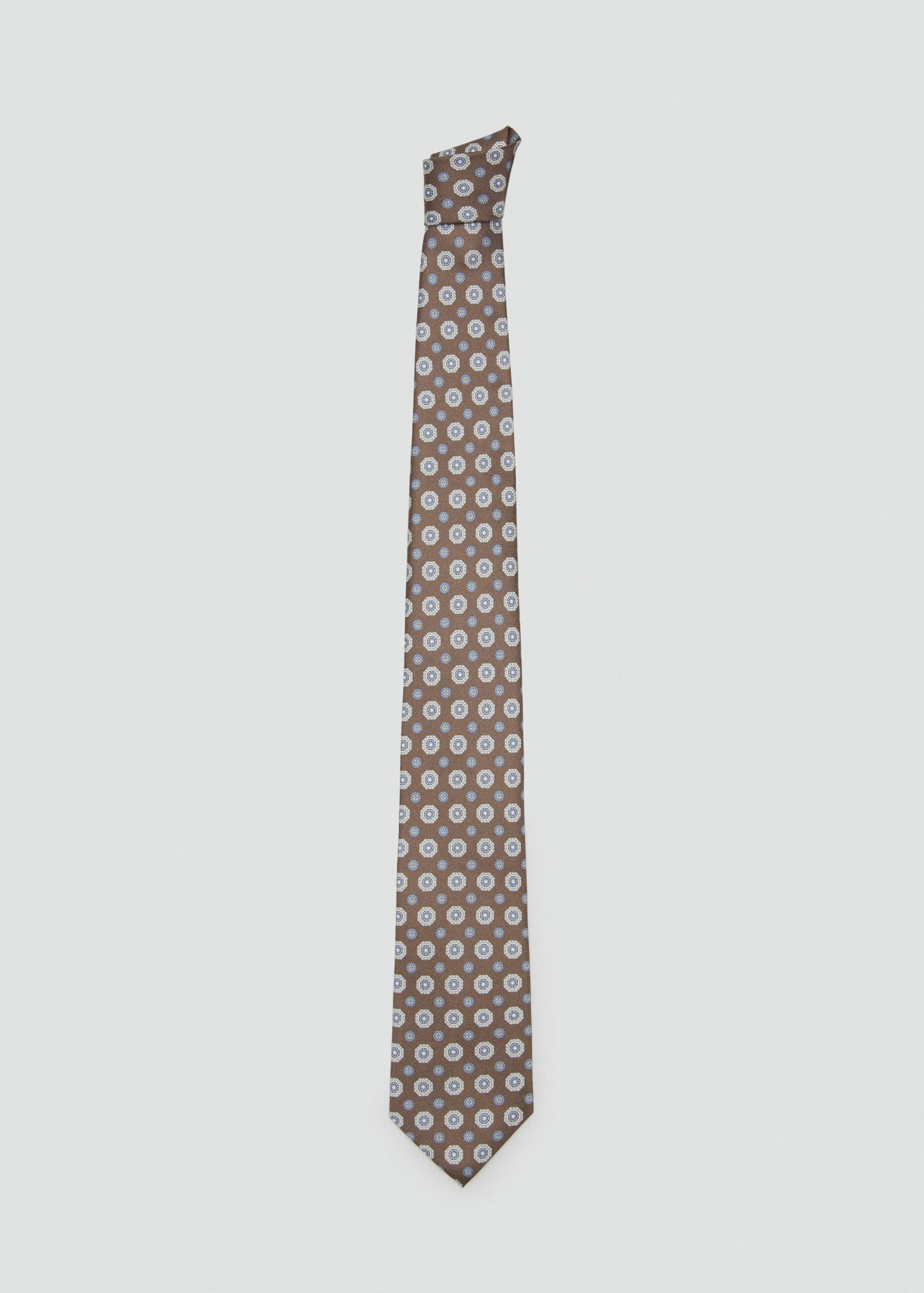 100% silk patterned tie - Article without model