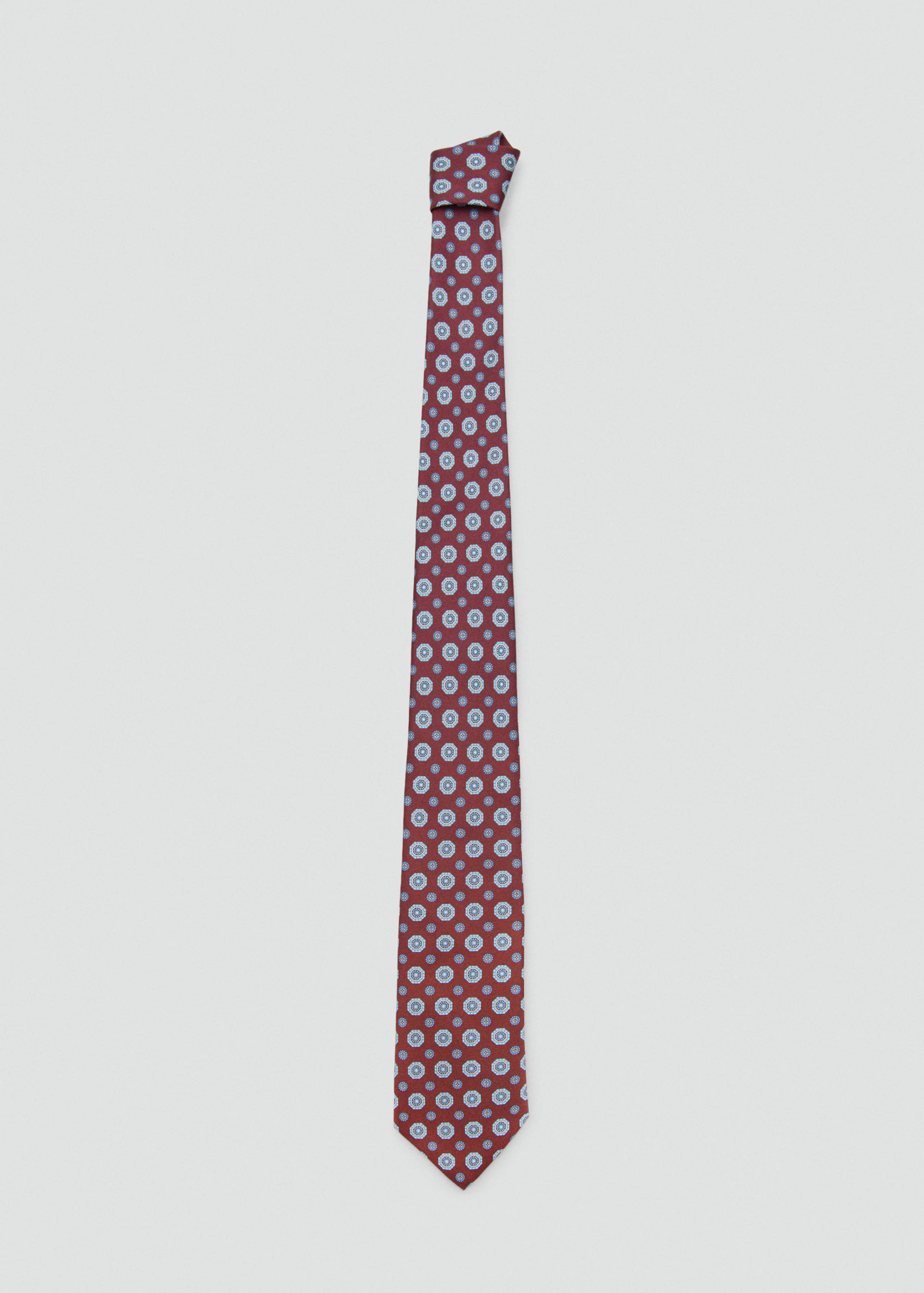 100% silk patterned tie - Article without model