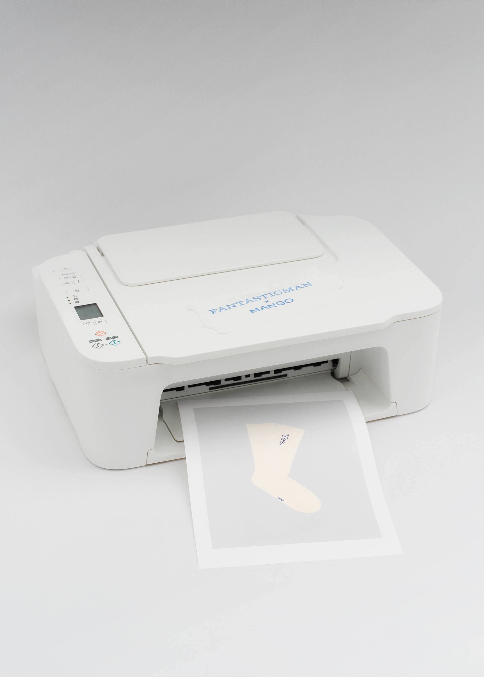 Calcetines algodón bordados - Detalle del artículo 9, Blanco roto. Ref: 27046003-00.