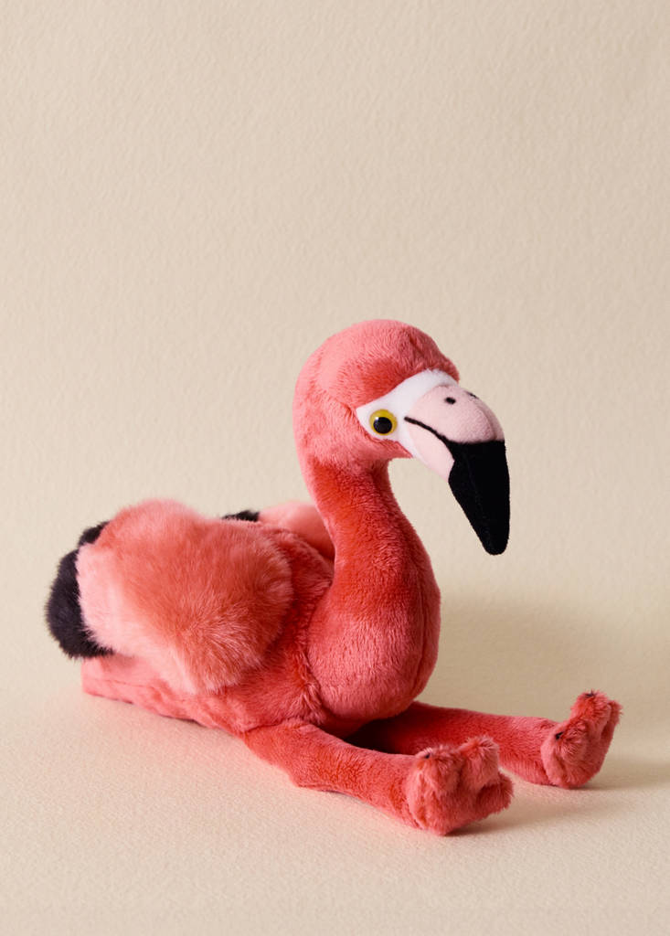 Flamingo plush toy — Pastel Pink