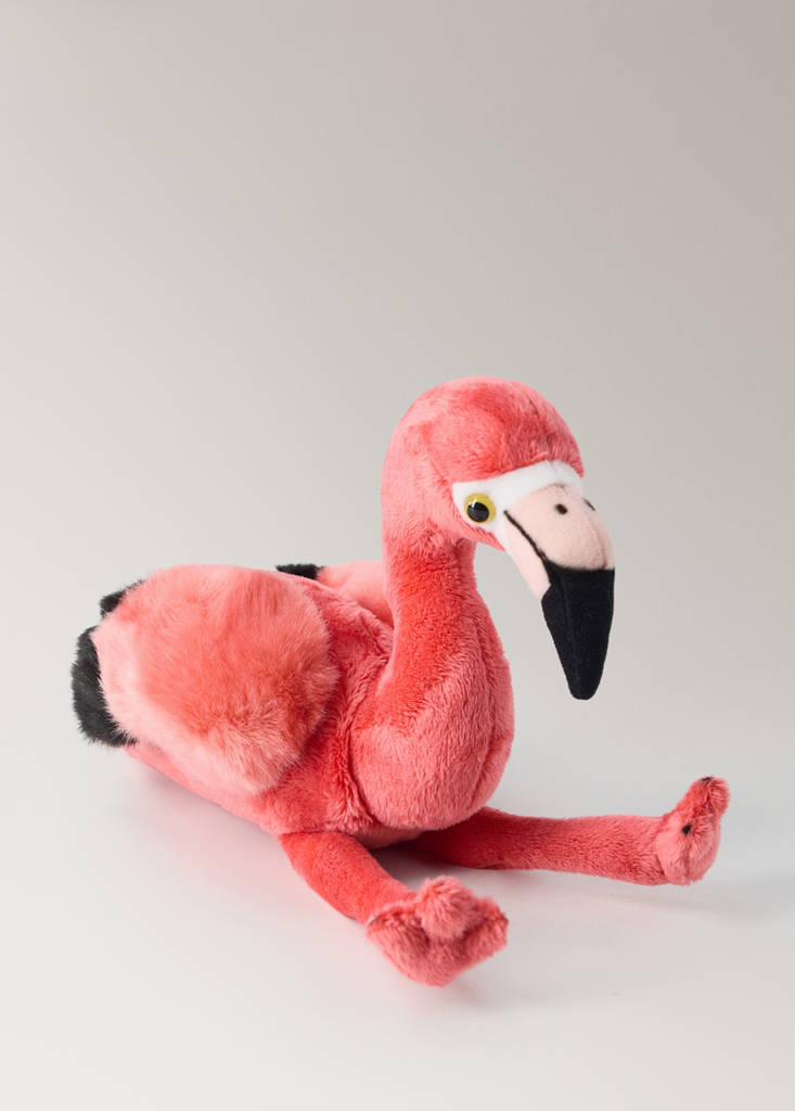 Flamingo plush toy — Pastel Pink