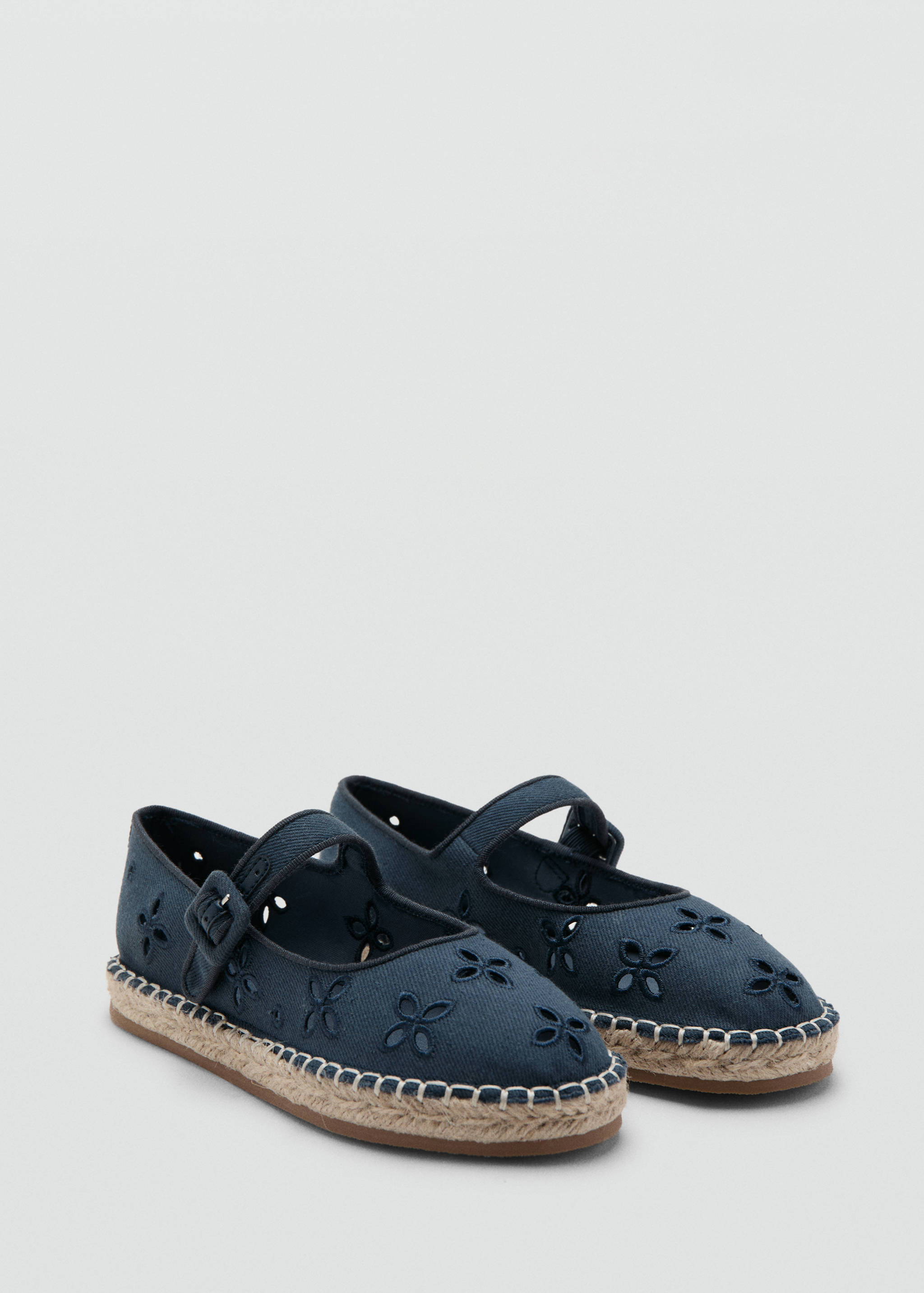 Embroidered espadrilles - Medium plane