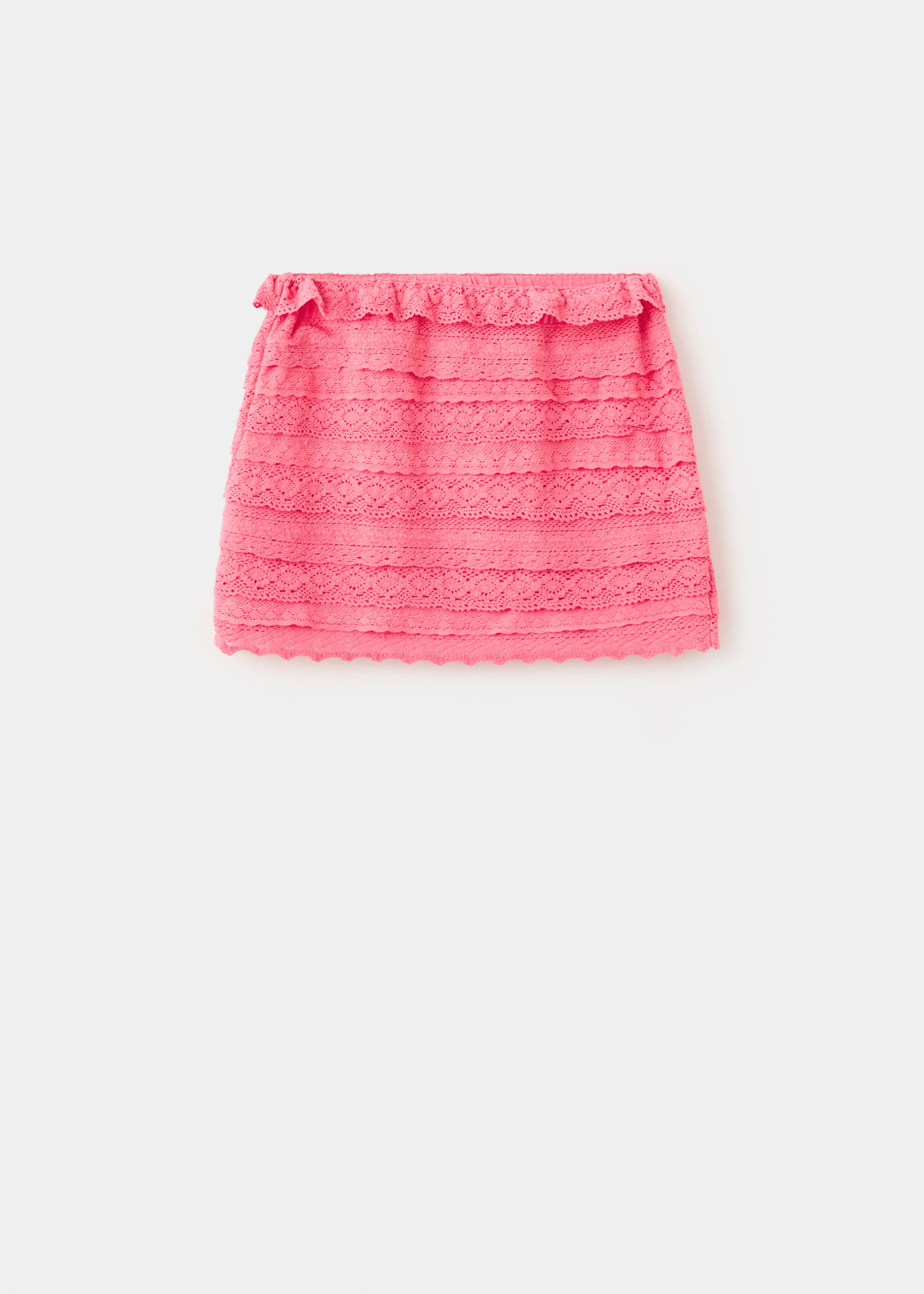 Falda volantes crochet - Artículo sin modelo