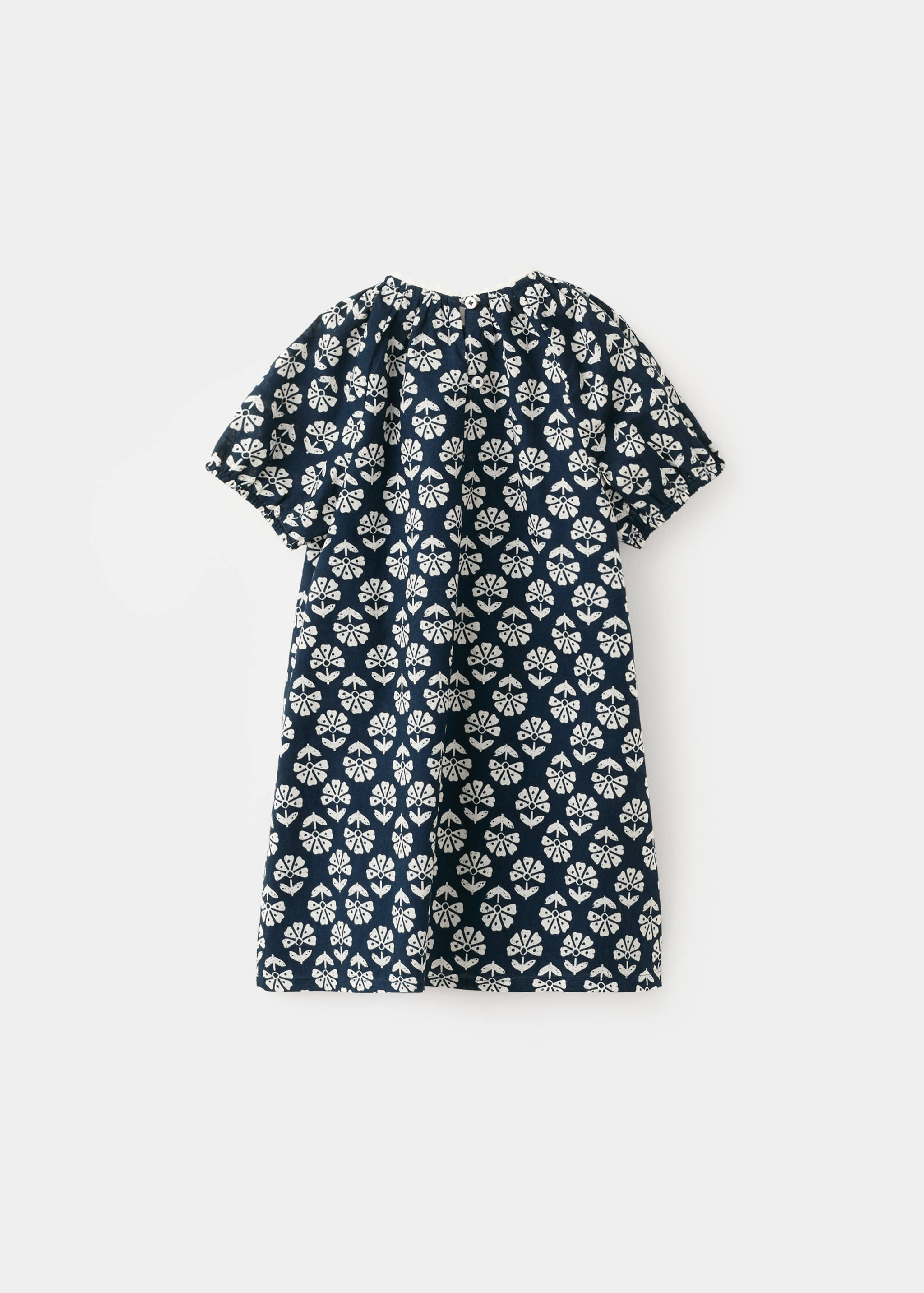 Vestit estampat floral - Revers de l'article