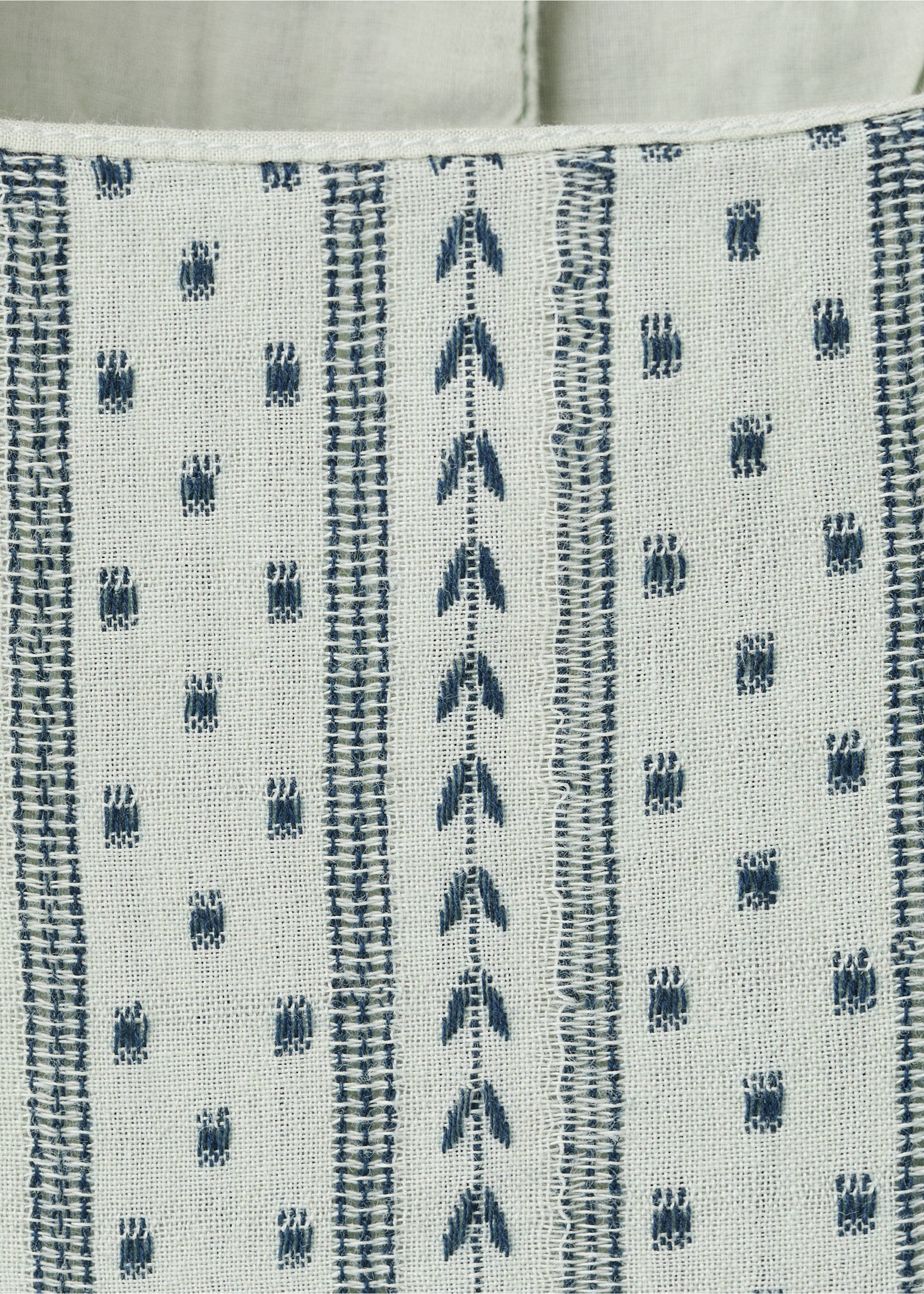 Vestido corto detalle volantes - Detalle del artículo 8, Verde pastel. Ref: 27046342-00.