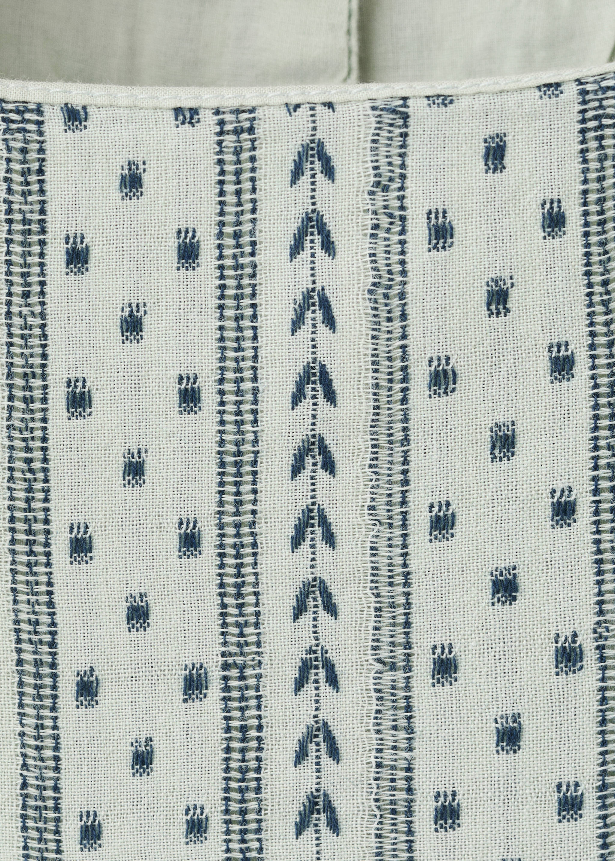 Vestido corto detalle volantes - Detalle del artículo 8