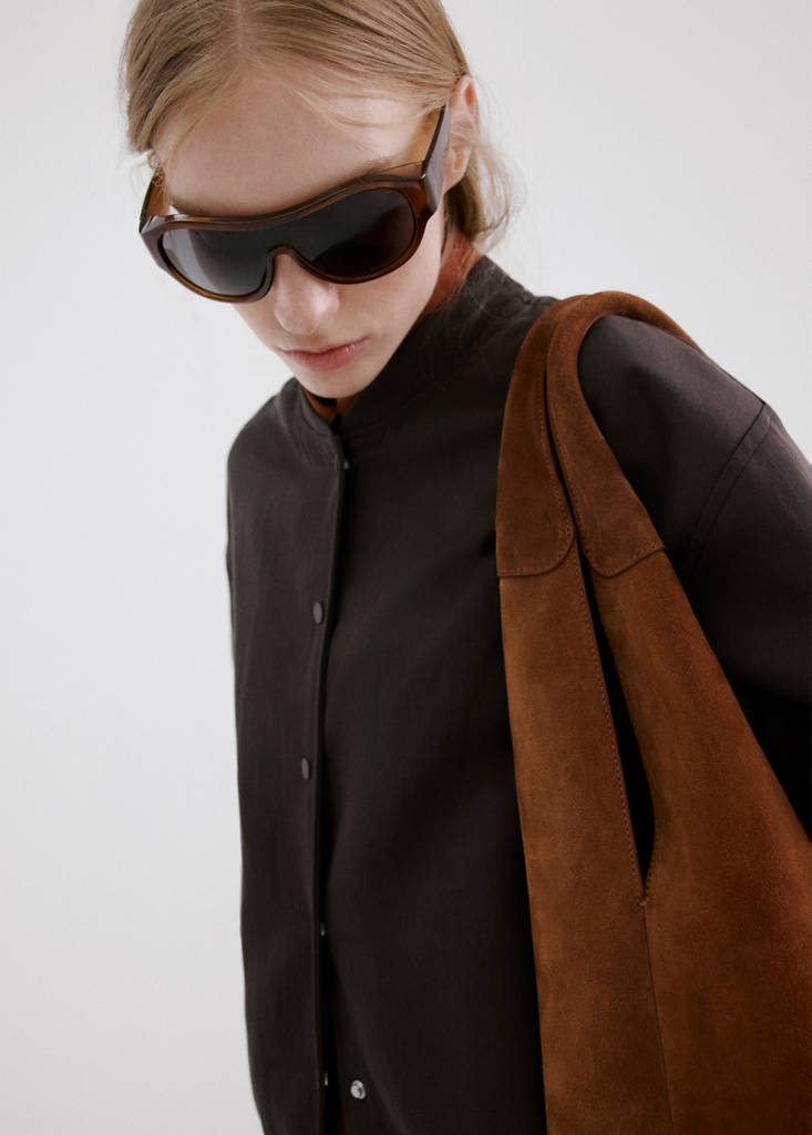 Lyocell bomber jacket — Purple