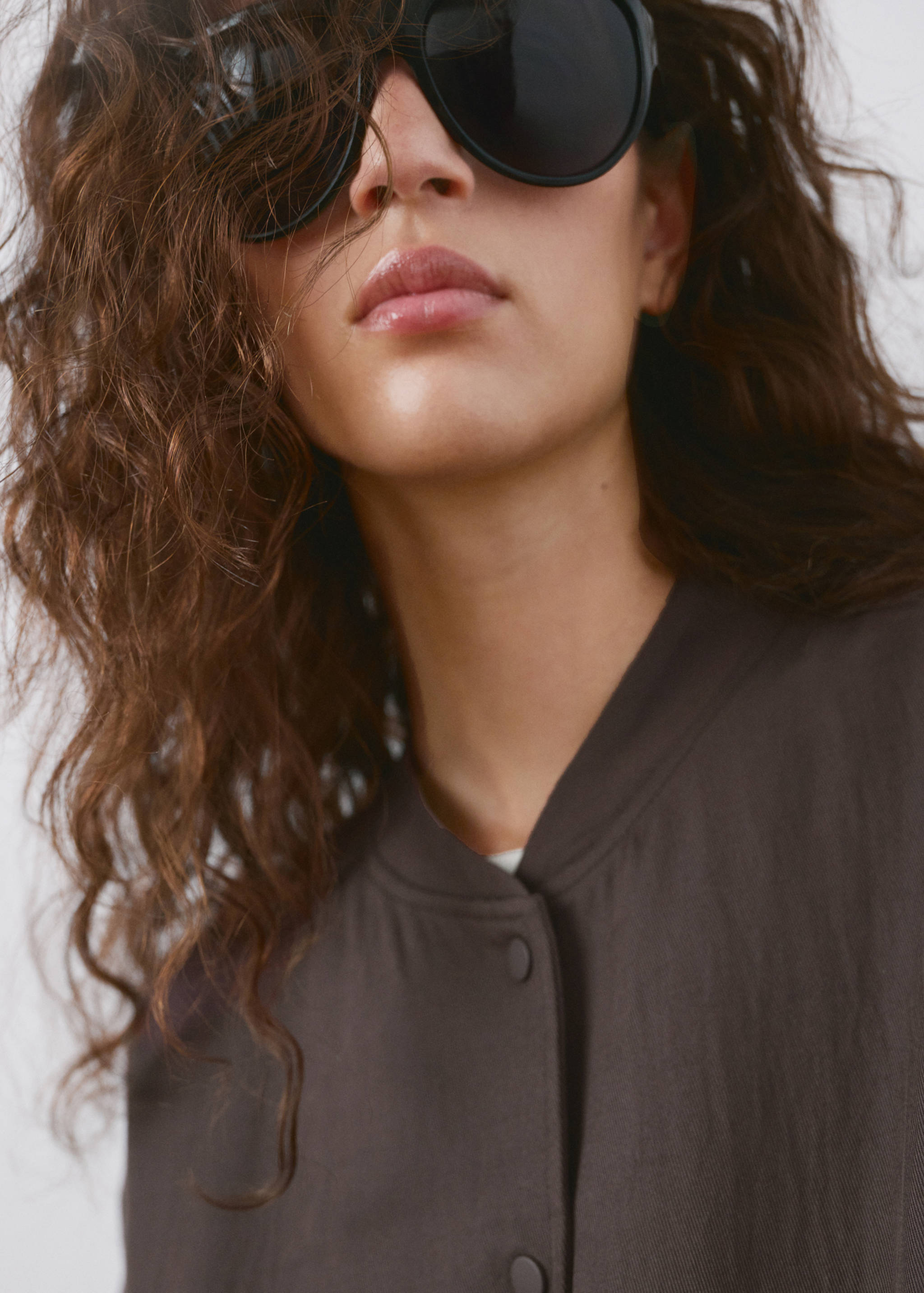 Lyocell bomber jacket - Details of the article 1