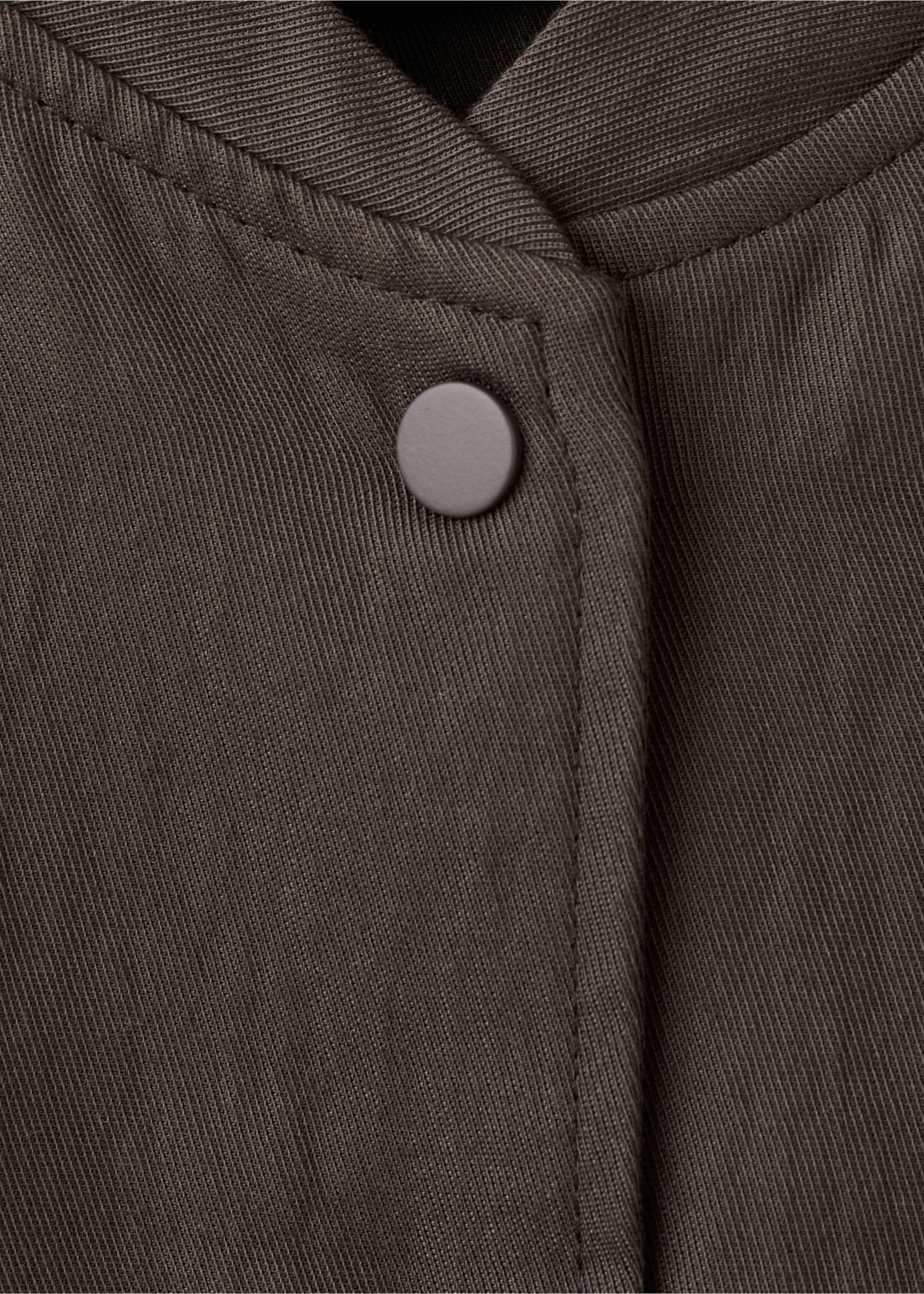 Lyocell bomber jacket - Details of the article 8, Purple. Ref: 27046346-01.