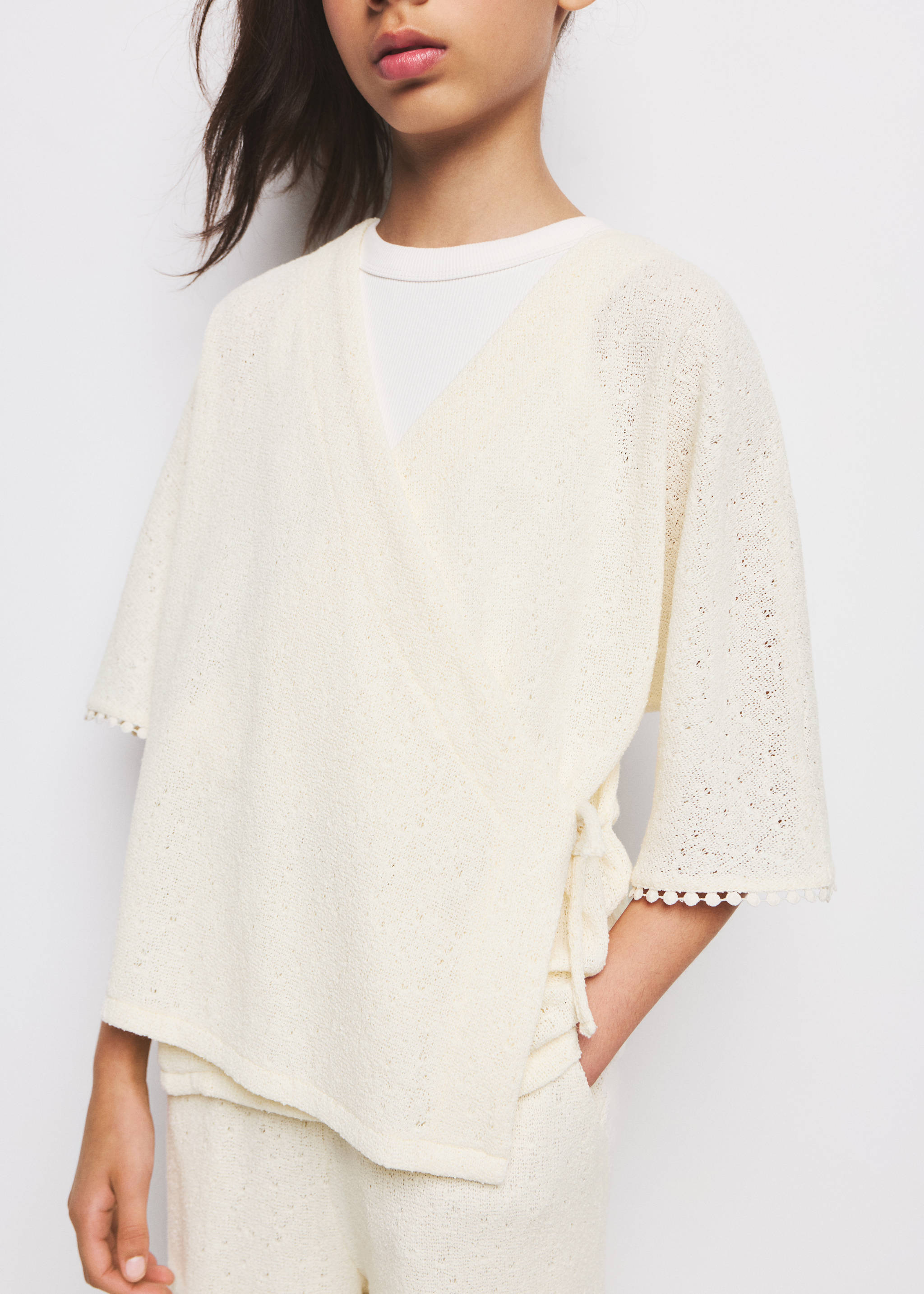 Camiseta kimono punto - Detalle del artículo 1