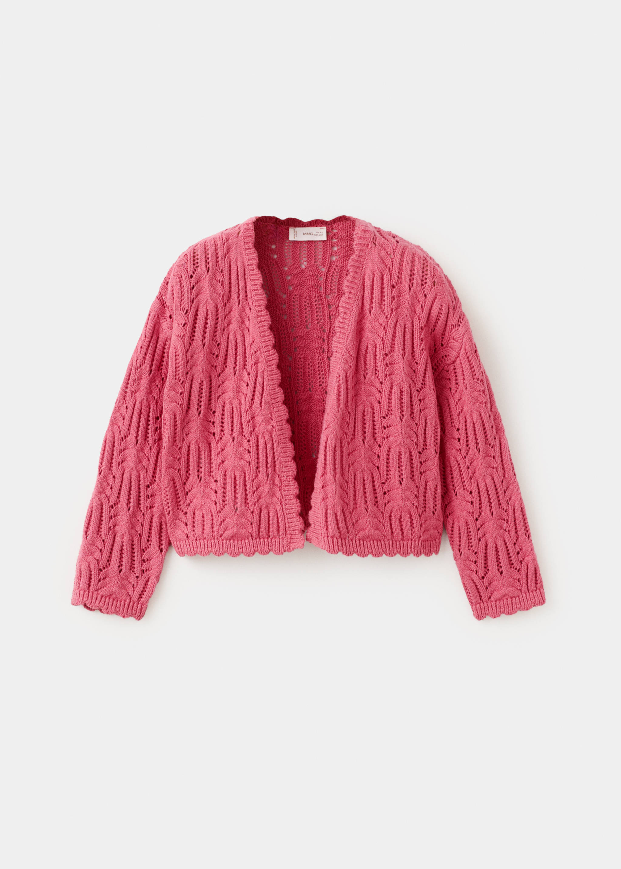 Crochet knitted cardigan - Article without model