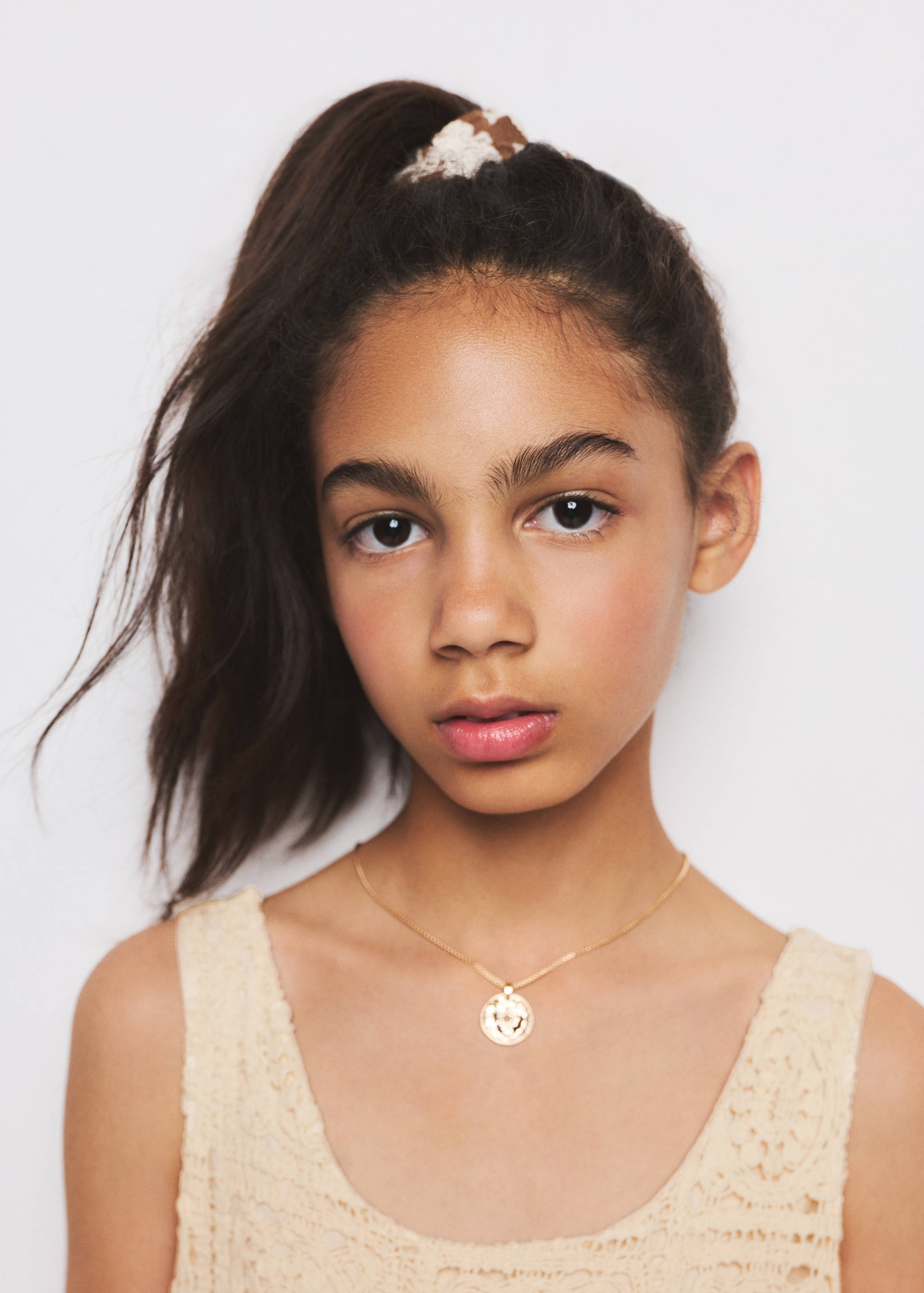 Robe texturée broderies - Détail de l'article 1