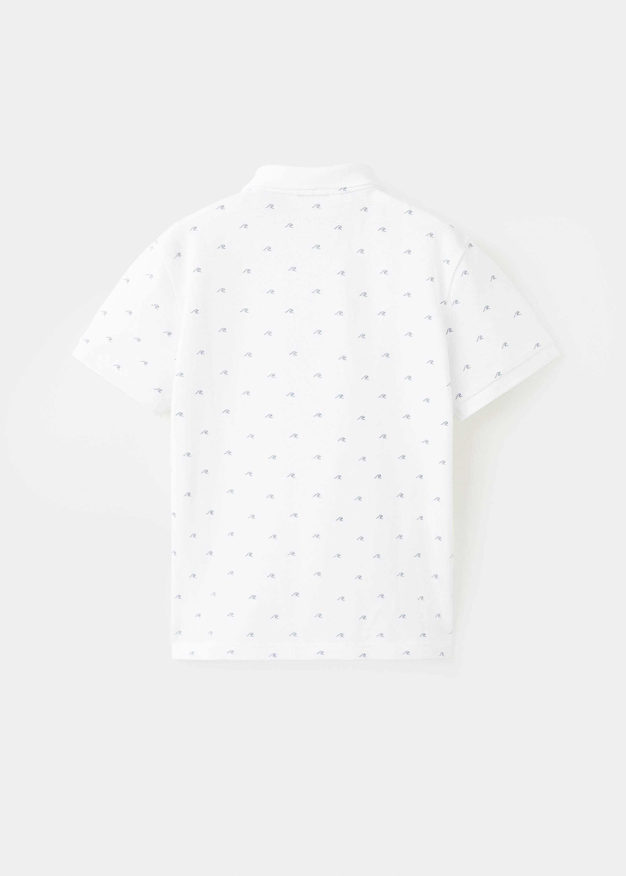 Polo algodón estampado - Reverso del artículo