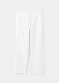 Straight-leg linen-cotton blend trousers — Off White 3
