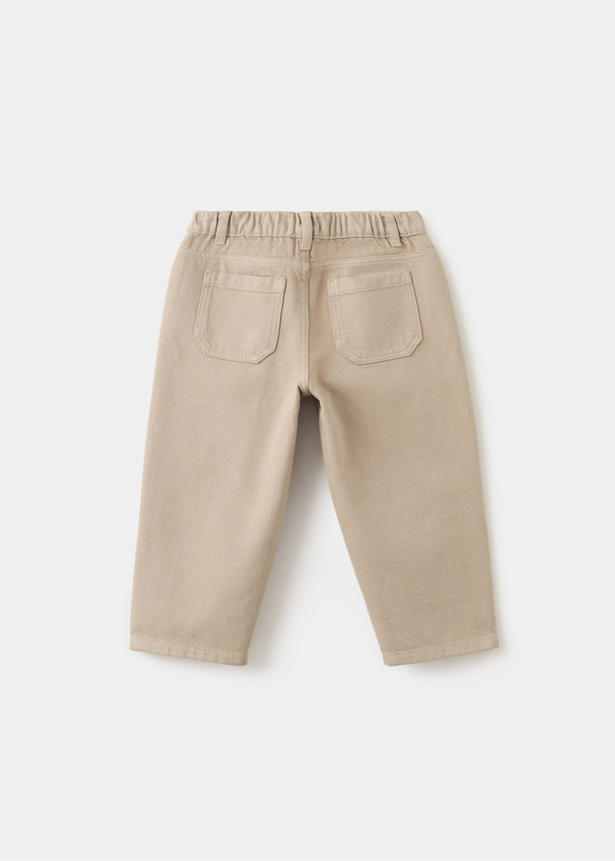 Jeans balloon - Reverso del artículo, Marrón. Ref: 27046718-00.