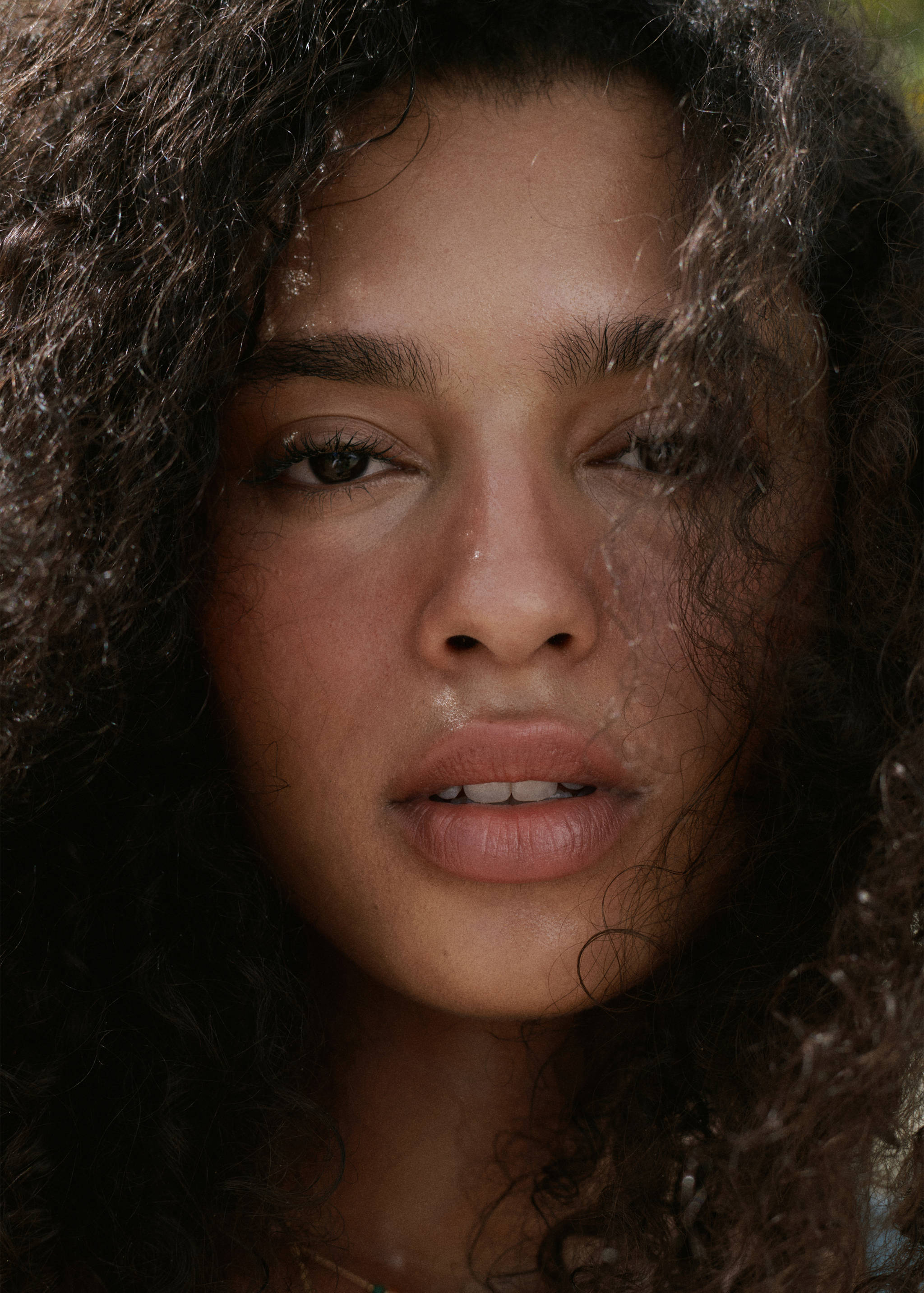 Draped detail swimsuit - Details of the article 2