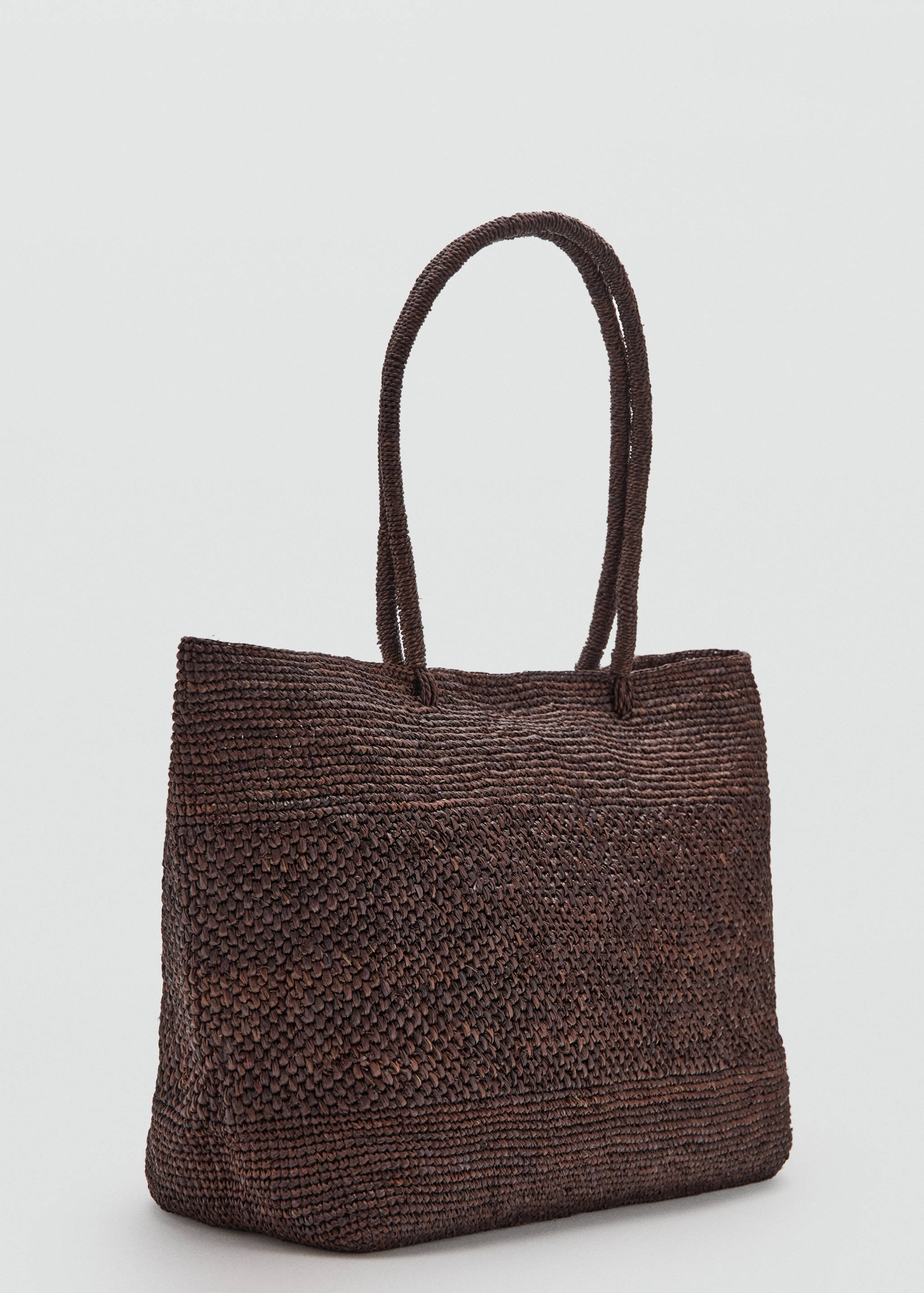 Sac cabas fibre naturelle - Plan moyen