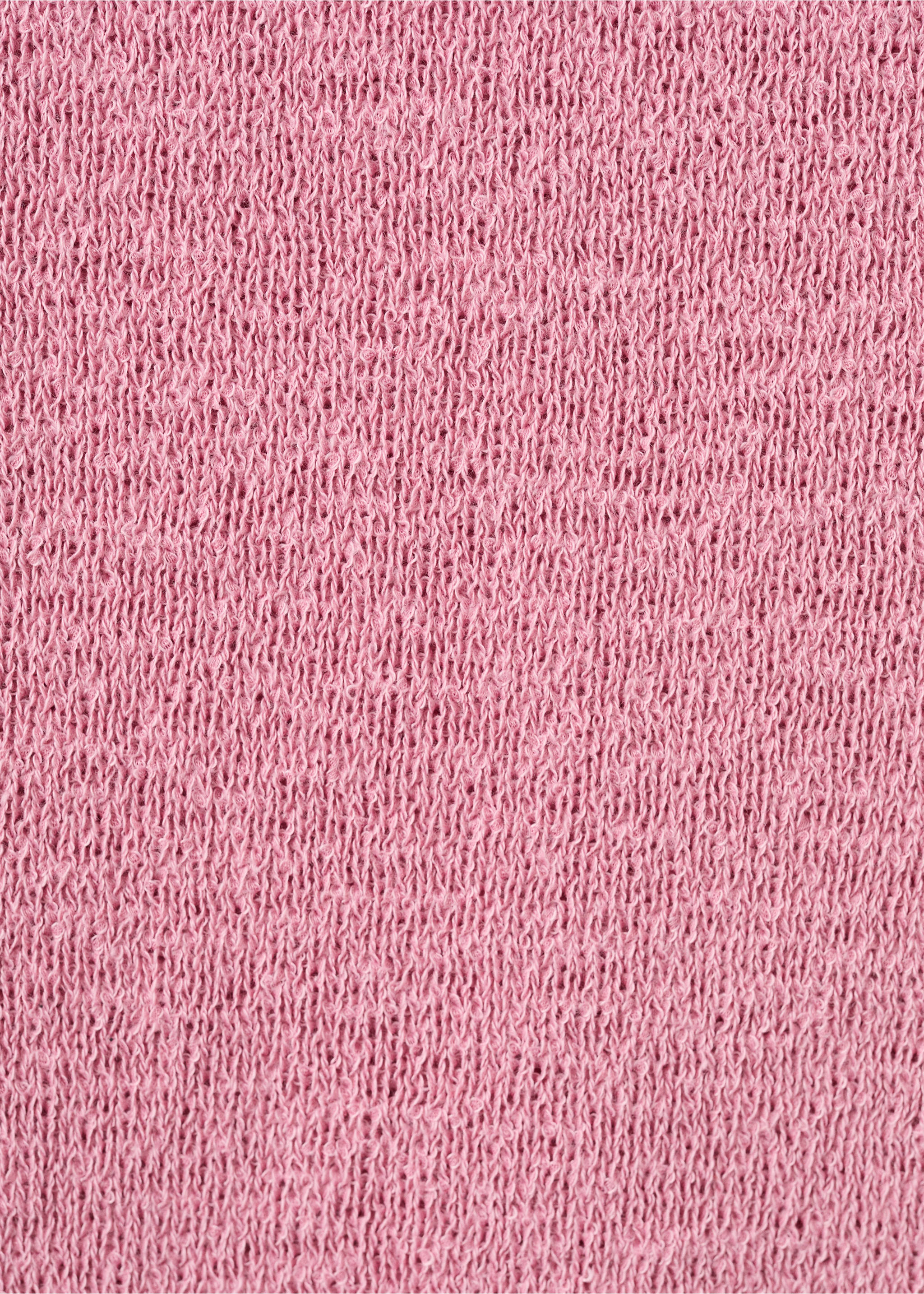 Thin knit top with straps - Details of the article 0, Pink. Ref: 27046730-00.