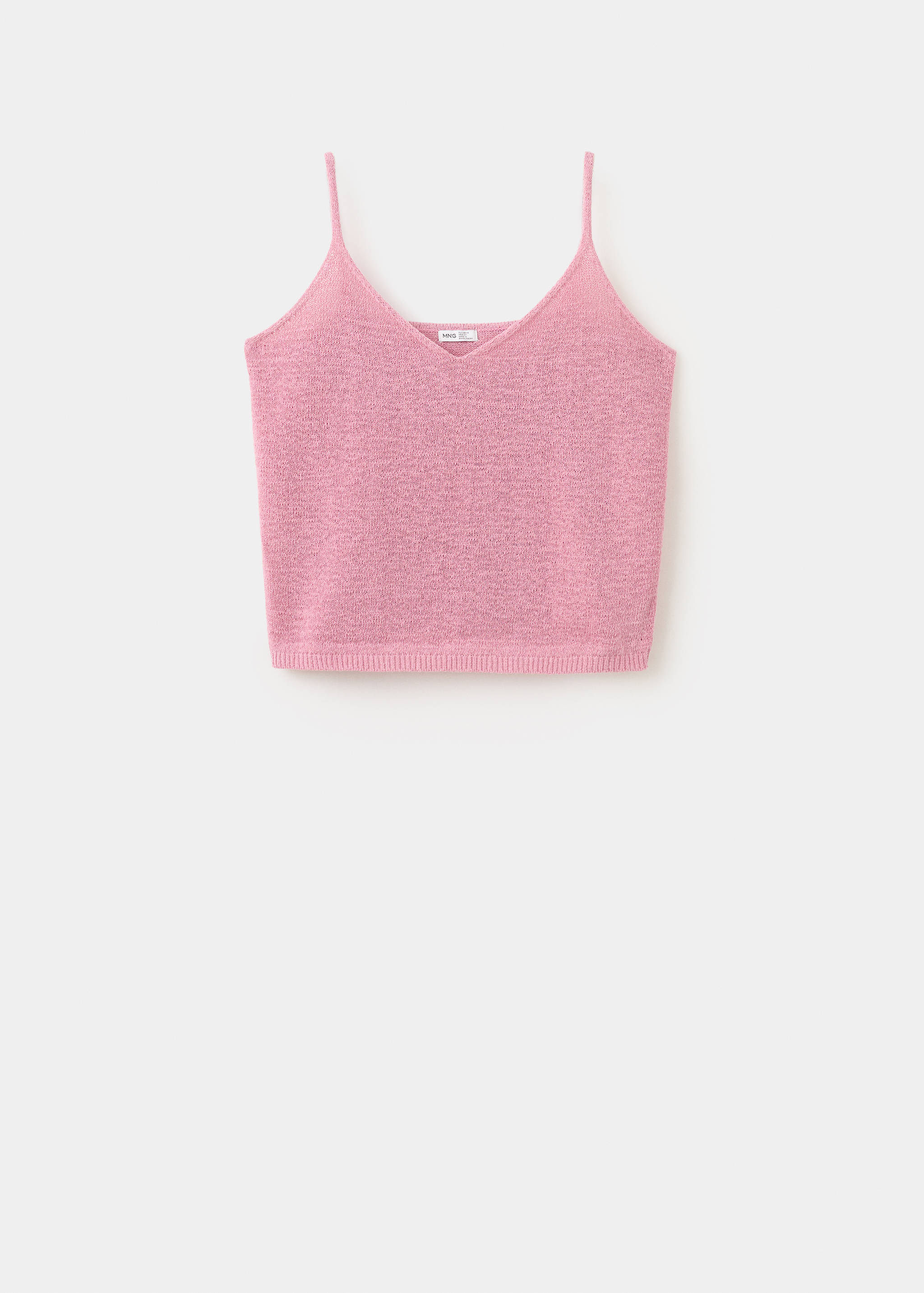 Thin knit top with straps - Article without model