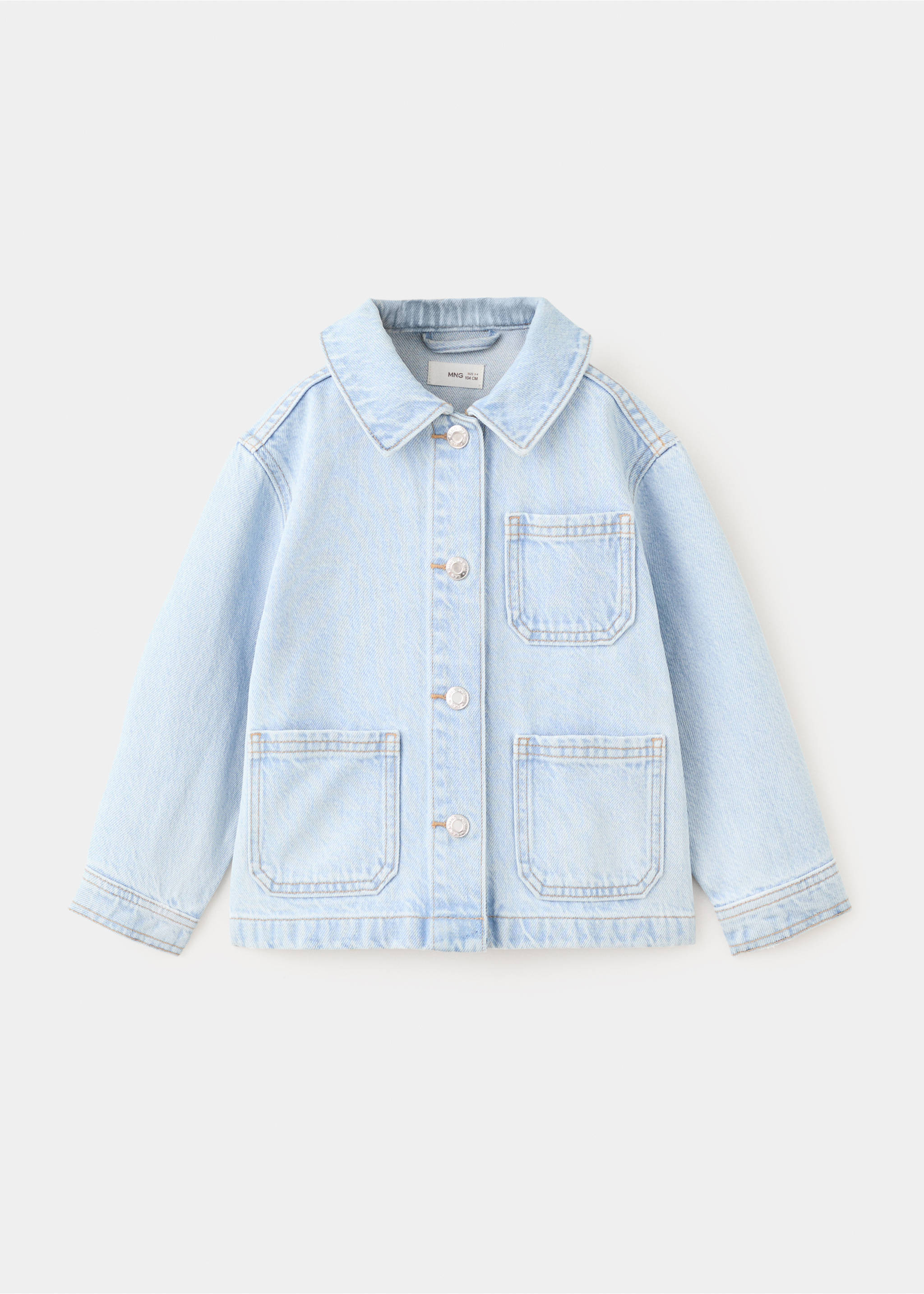 Cazadora vaquera bolsillos - Artículo sin modelo, Azul claro. Ref: 27046731-00.