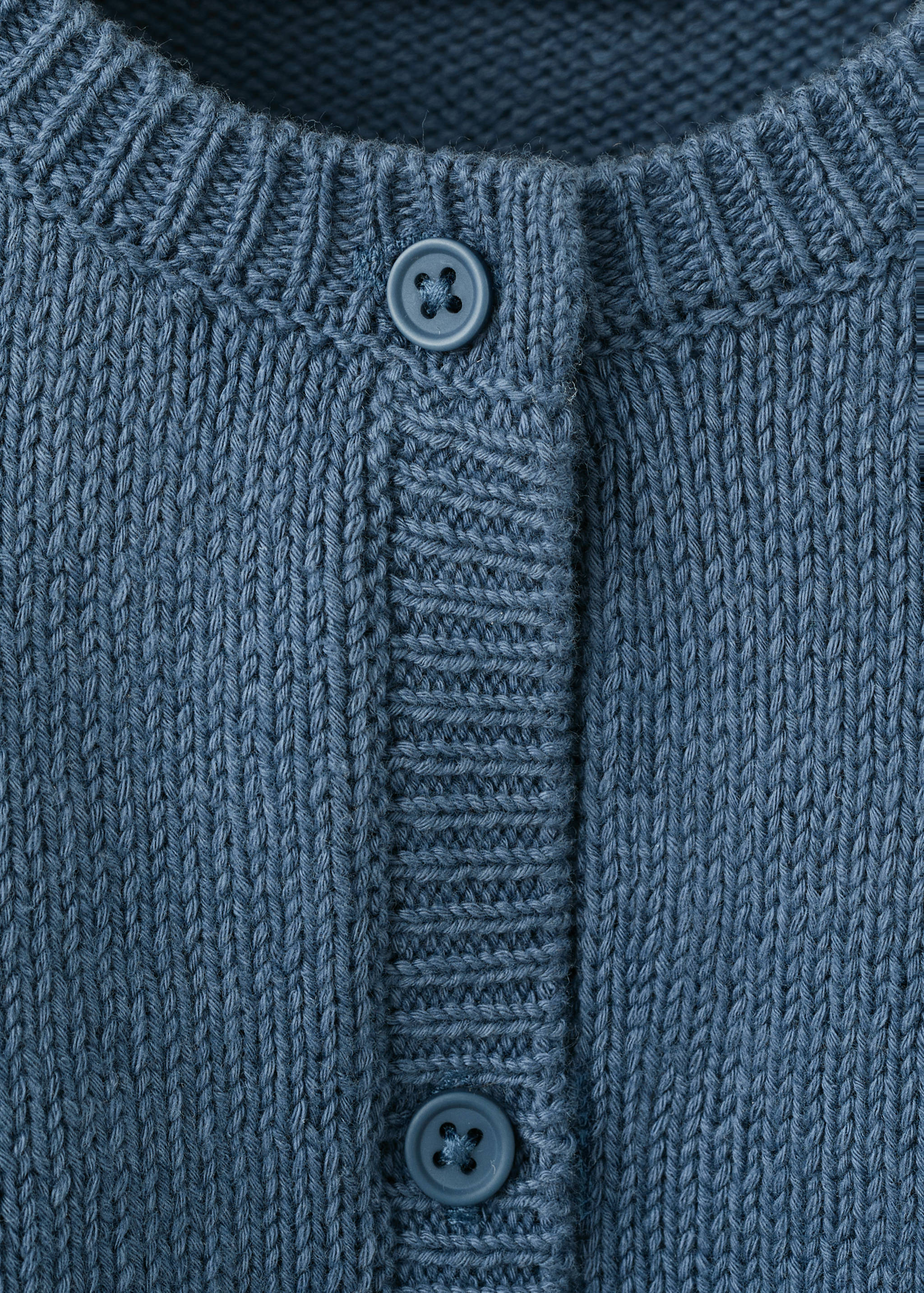 Knitted button cardigan - Details of the article 8