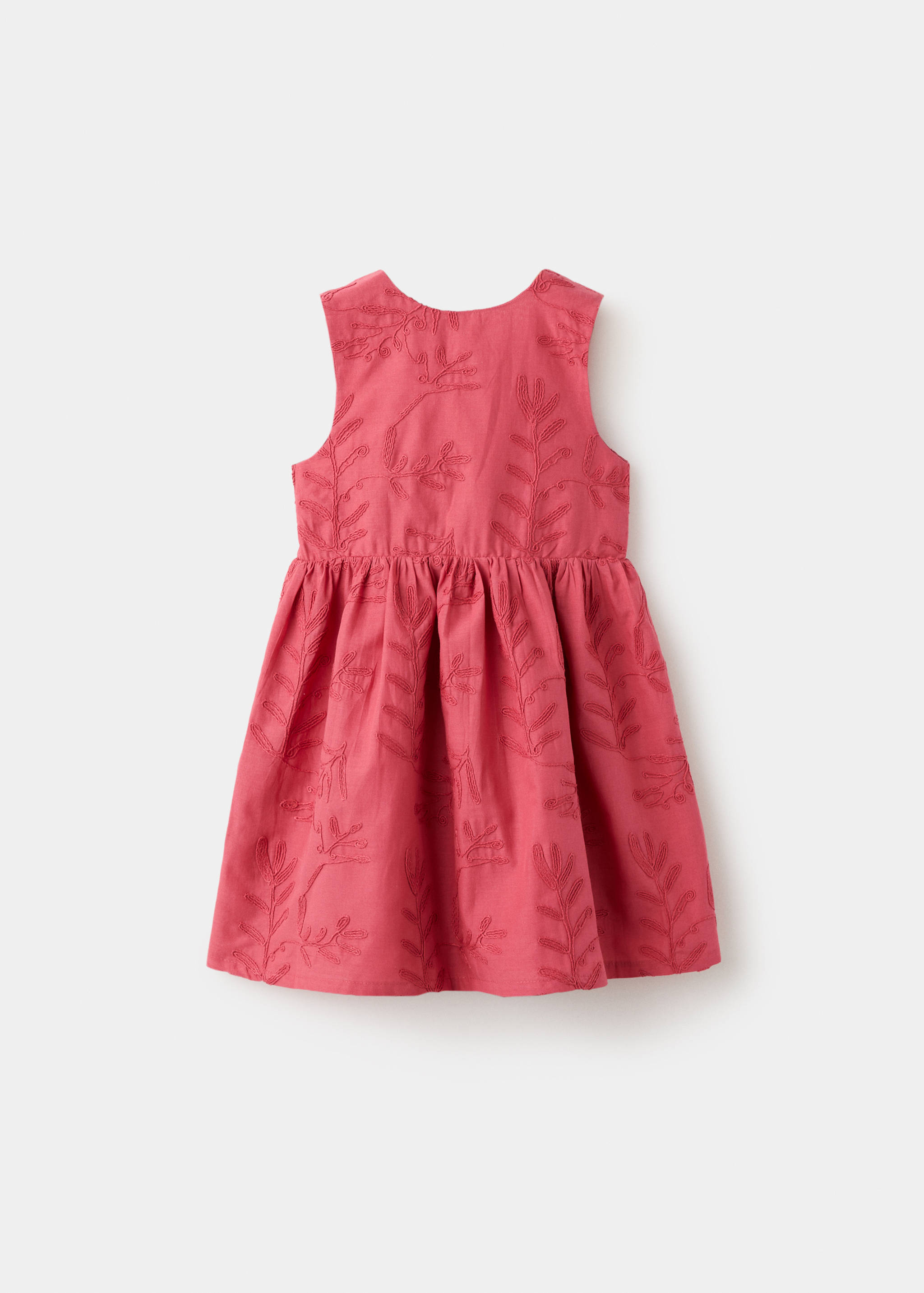 Vestido bordados abertura espalda - Artículo sin modelo