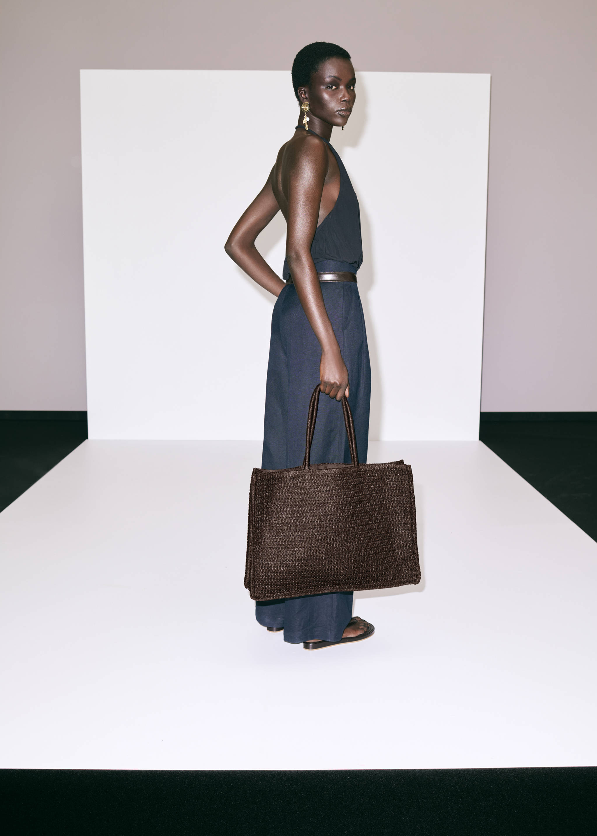 Natural fibre tote bag - General plane